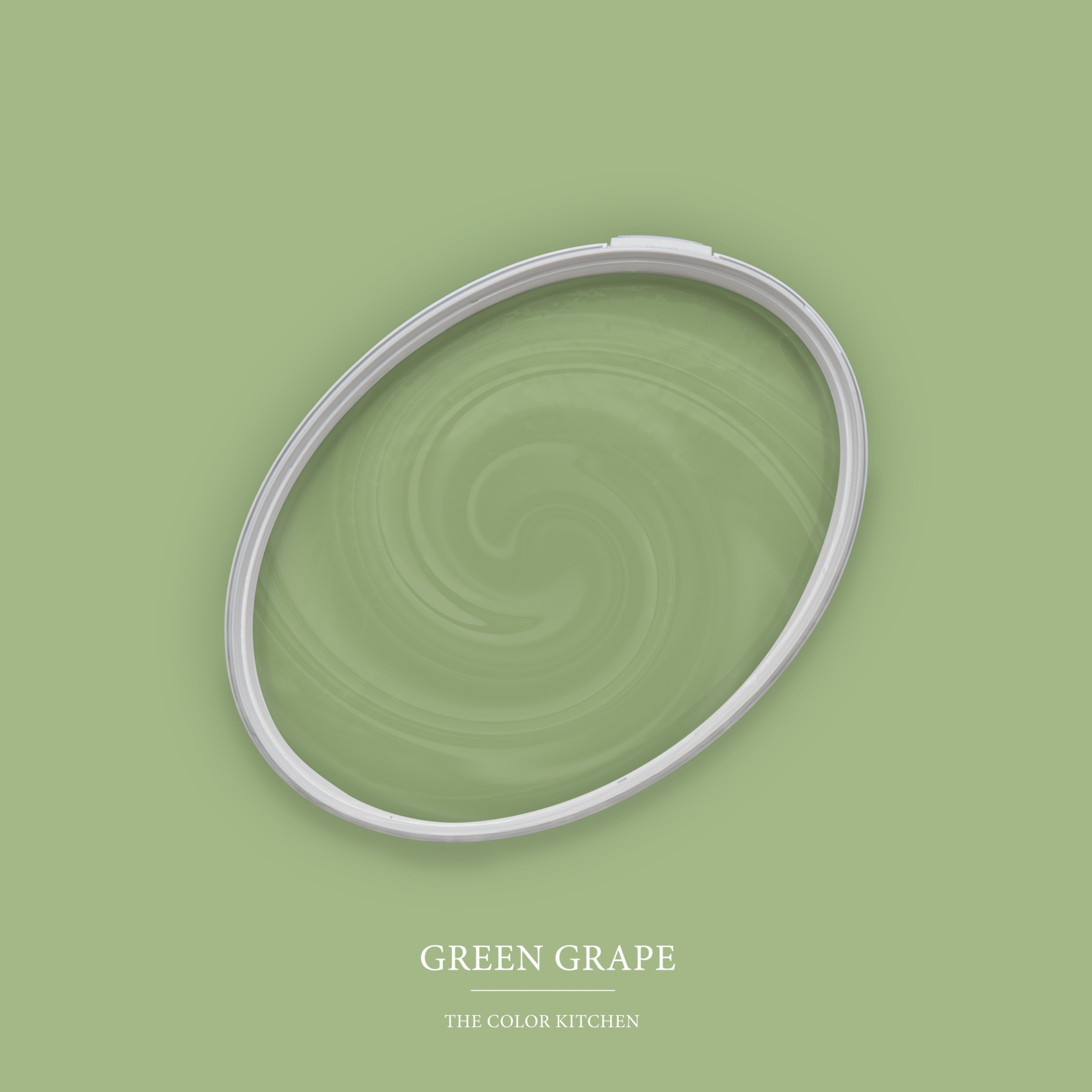 Wandfarbe Grün matt | The Color Kitchen Green Grape | Exklusive Innendispersion Hohe Farbintensität