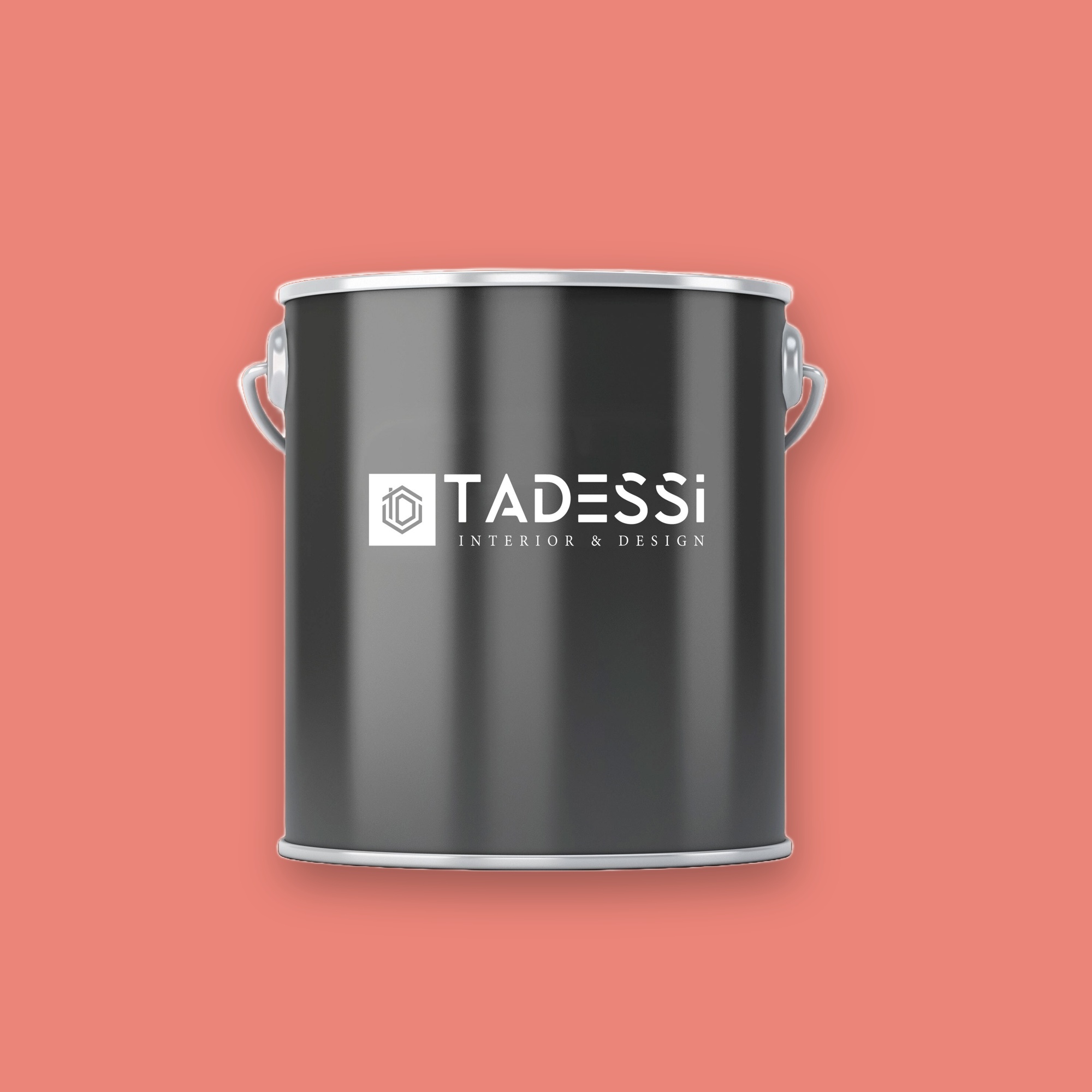 TADESSI Wall Select - Wandfarbe Pink  - Puderrosa -  Hochwertige Innenfarbe  -  Intensive Farbkraft