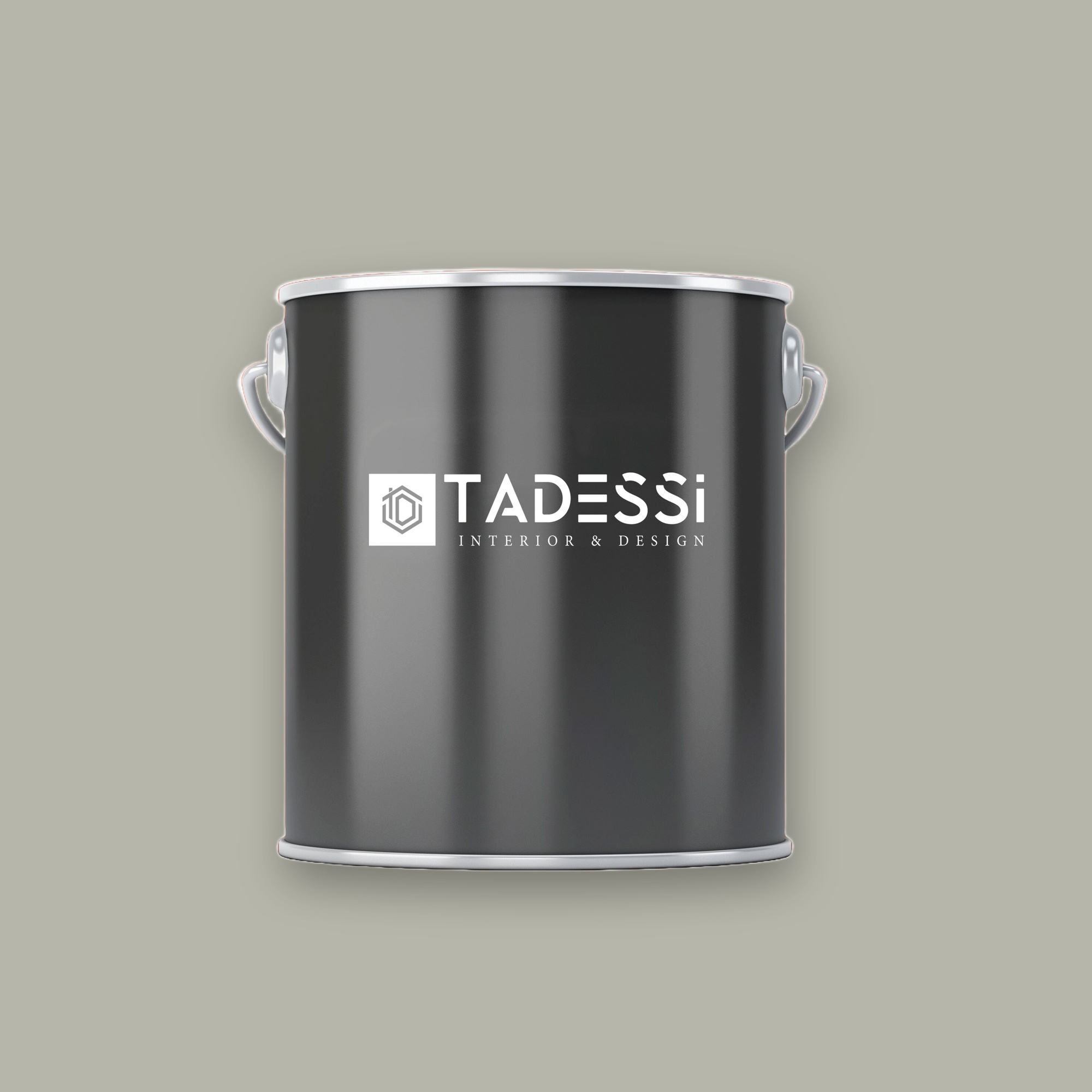 TADESSI Wall Select - Pintura de pared gris - Gris musgo - Pintura de interior de alta calidad - Color intenso