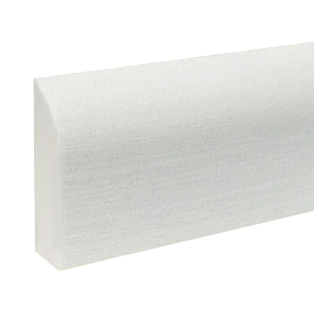 Neuhofer | Weichsockelleiste "Nettuno" | SK002 | Kunststoff | 10 x 69 x 2400 mm | Weiß | Fußleiste