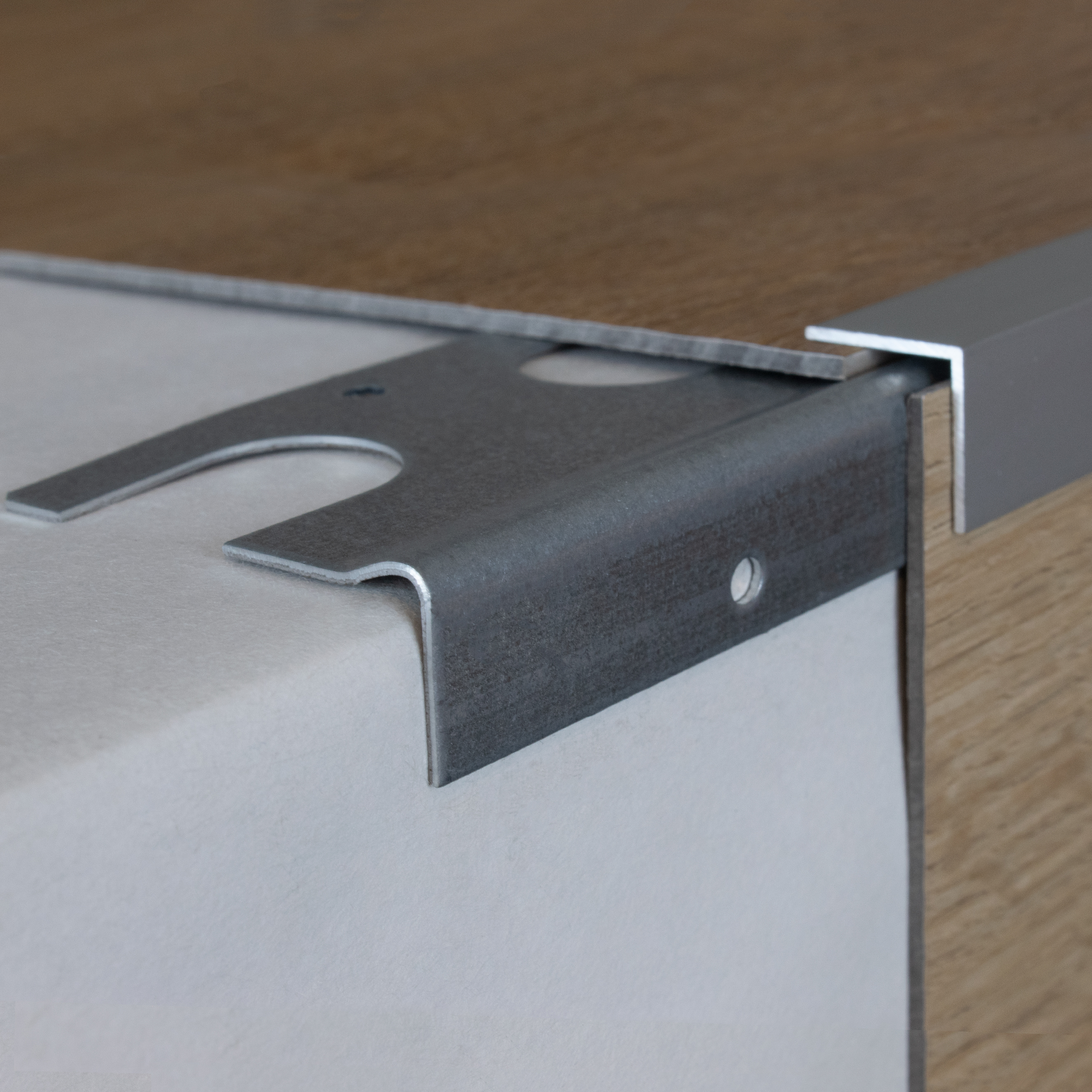 Auer Treppenkanten- & Winkelprofile Höhe 15 mm Breite 42 mm Reparaturwinkel für Betontreppen