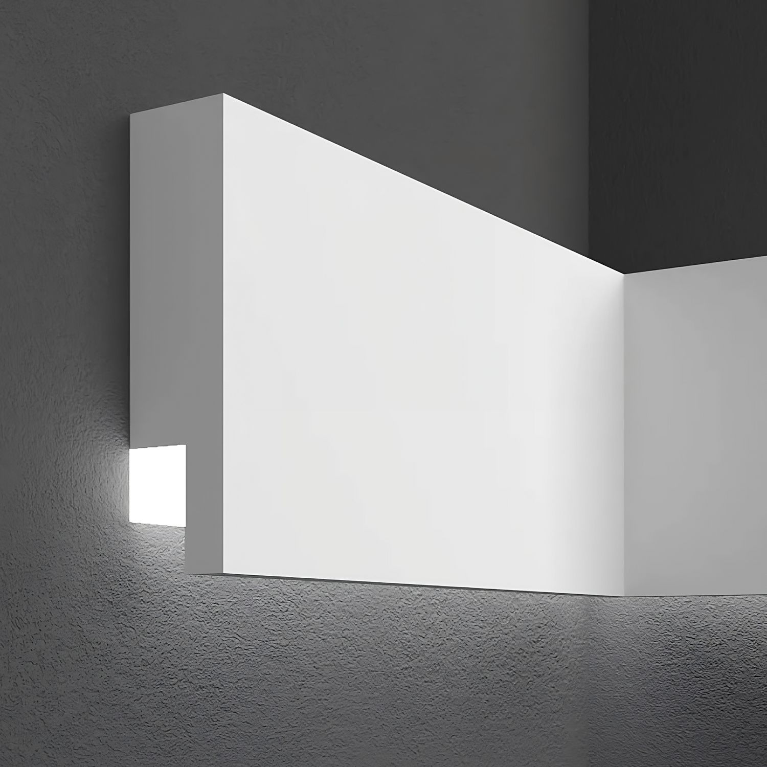 Elite Decor Profilé de façade "MC303" Bardage avec LED 30 x 110 x 2000 mm Non revêtu