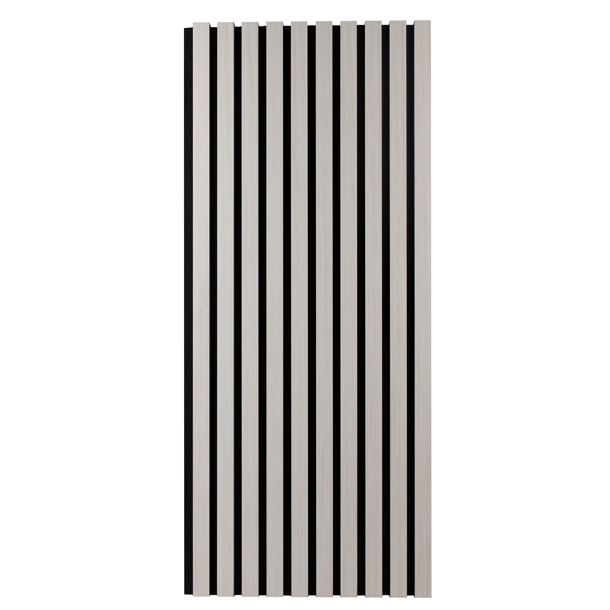 PROVISTON Panneau mural acoustique 600 x 1200 mm | Chêne clair MDF Panneaux acoustiques 3D
