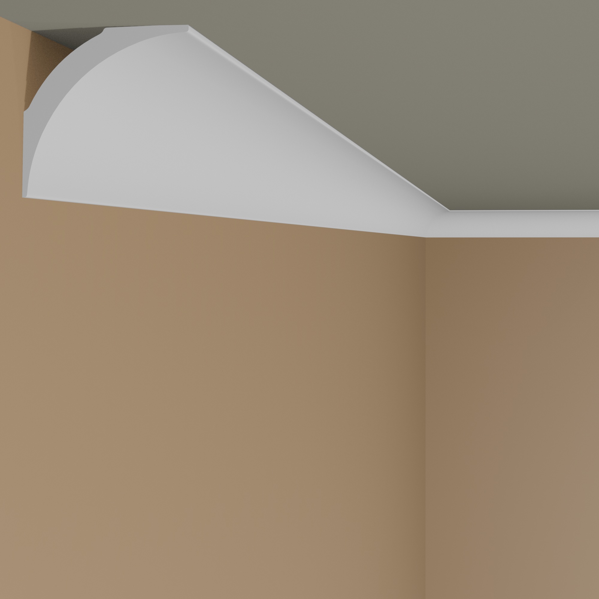 NMC Außenwinkel | Für Stuckleiste NE2 NOMASTYL 60 x 60 mm Polystyrol Weiß