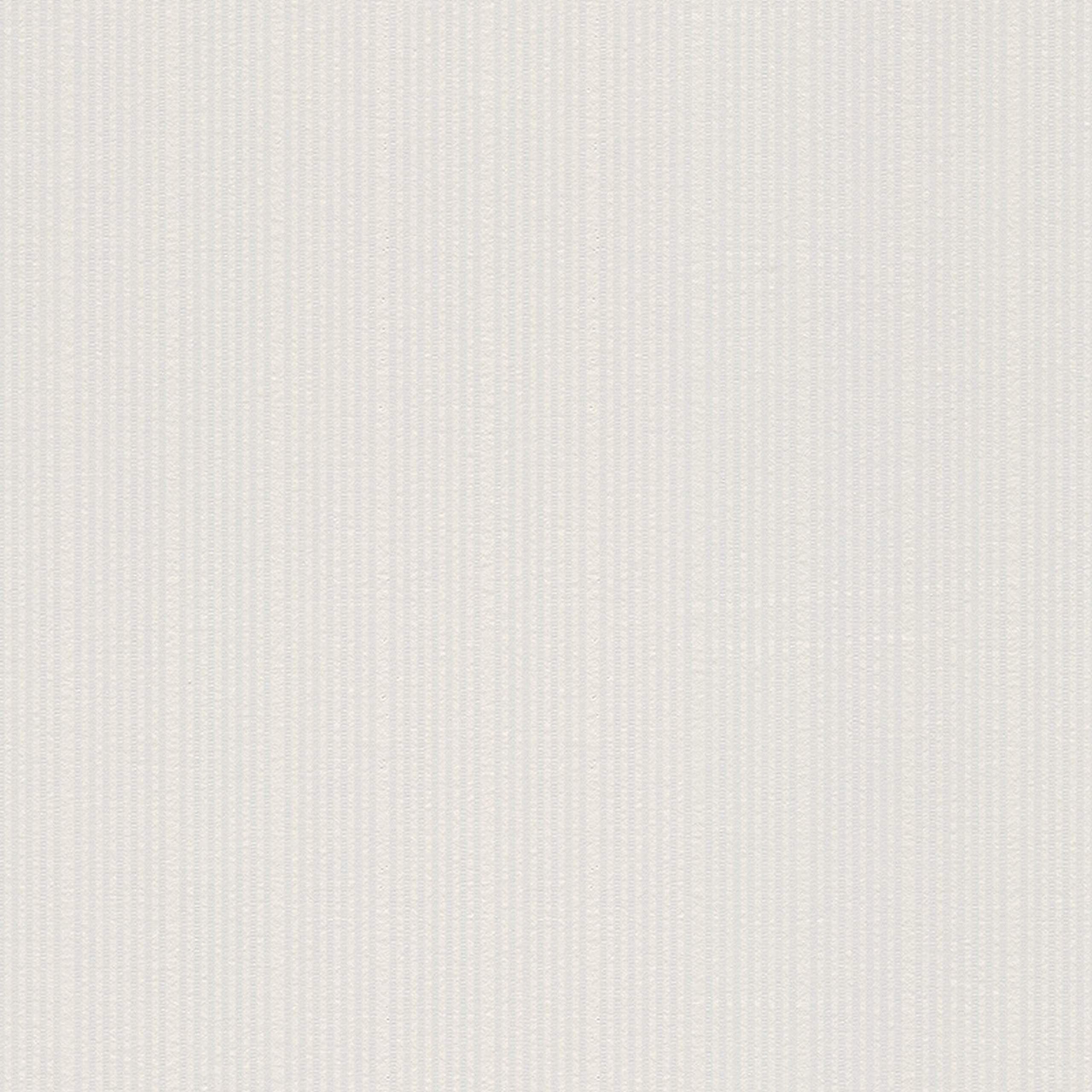 A.S. Creation | Meistervlies | 562715 | Vliestapete | Streifenoptik | 0.53 x 10.05 m | Weiß
