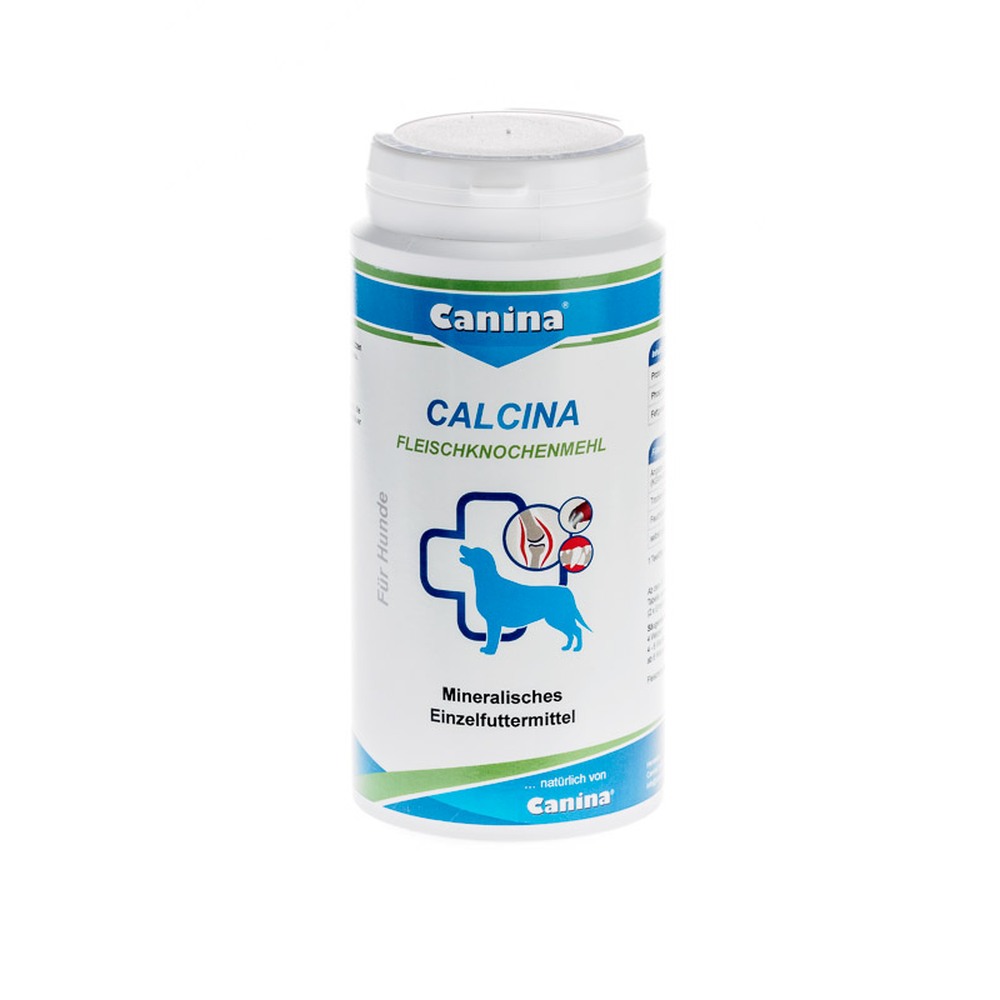 Canina | Calcina Fleischknochenmehl | Gebiss - Gelenke | Knochenbau - Skelett | positiv für Verdauun