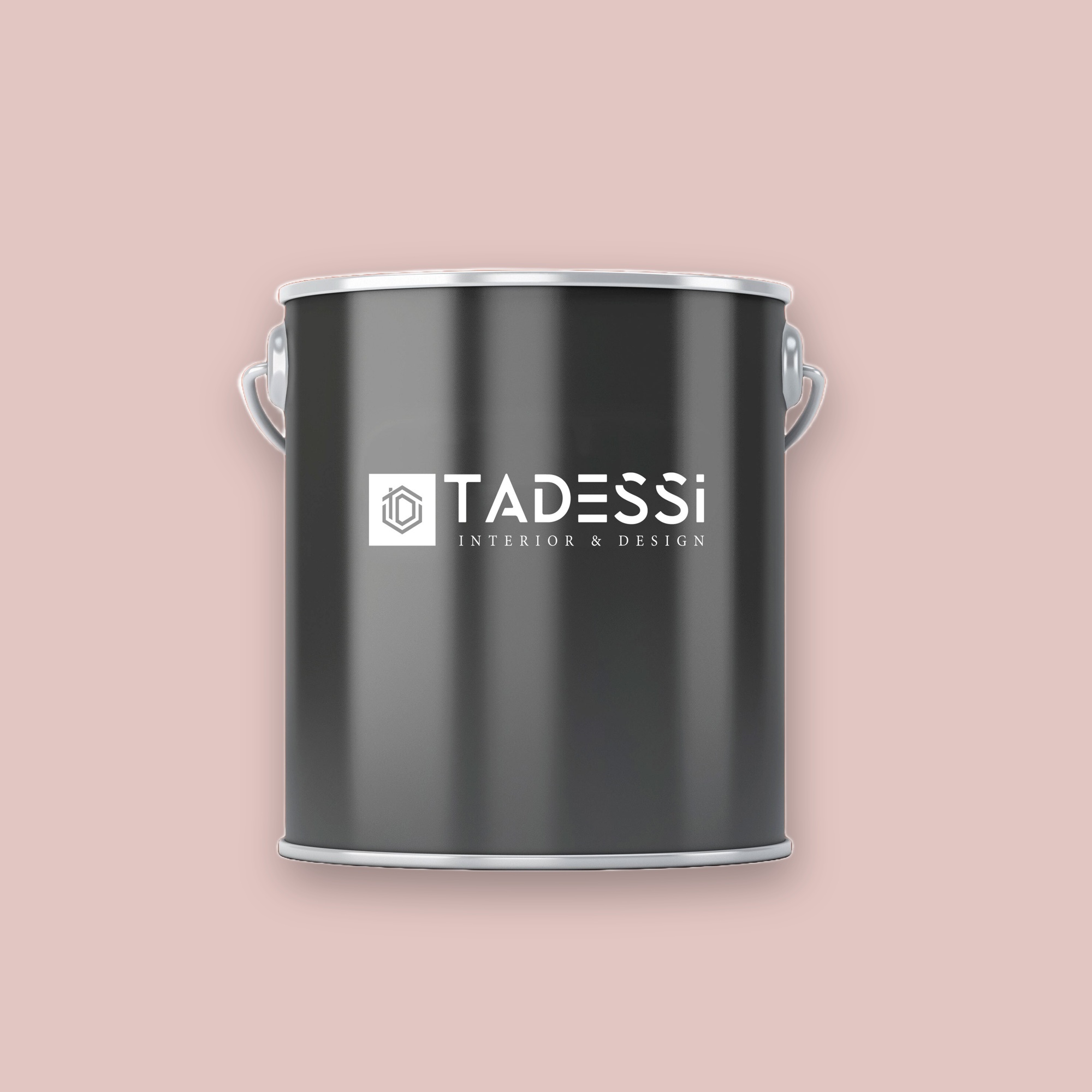 TADESSI Wall Select - Wandfarbe Rosa - Tauperosa -  Hochwertige Innenfarbe  -  Intensive Farbkraft