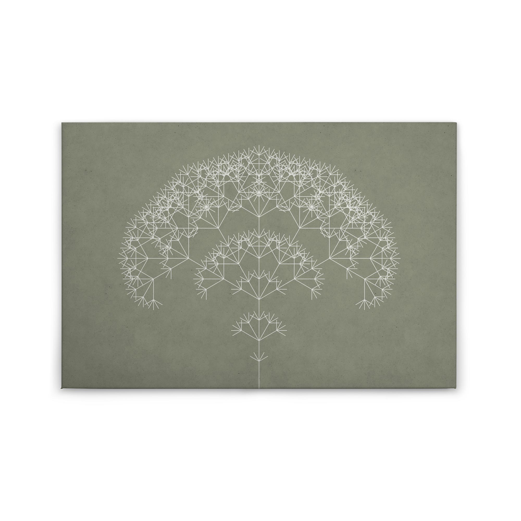 Tadessi Leinwandbild Natur - 60 x 90 cm - M1-No.50153 - Keilrahmen in Grün Weiß
