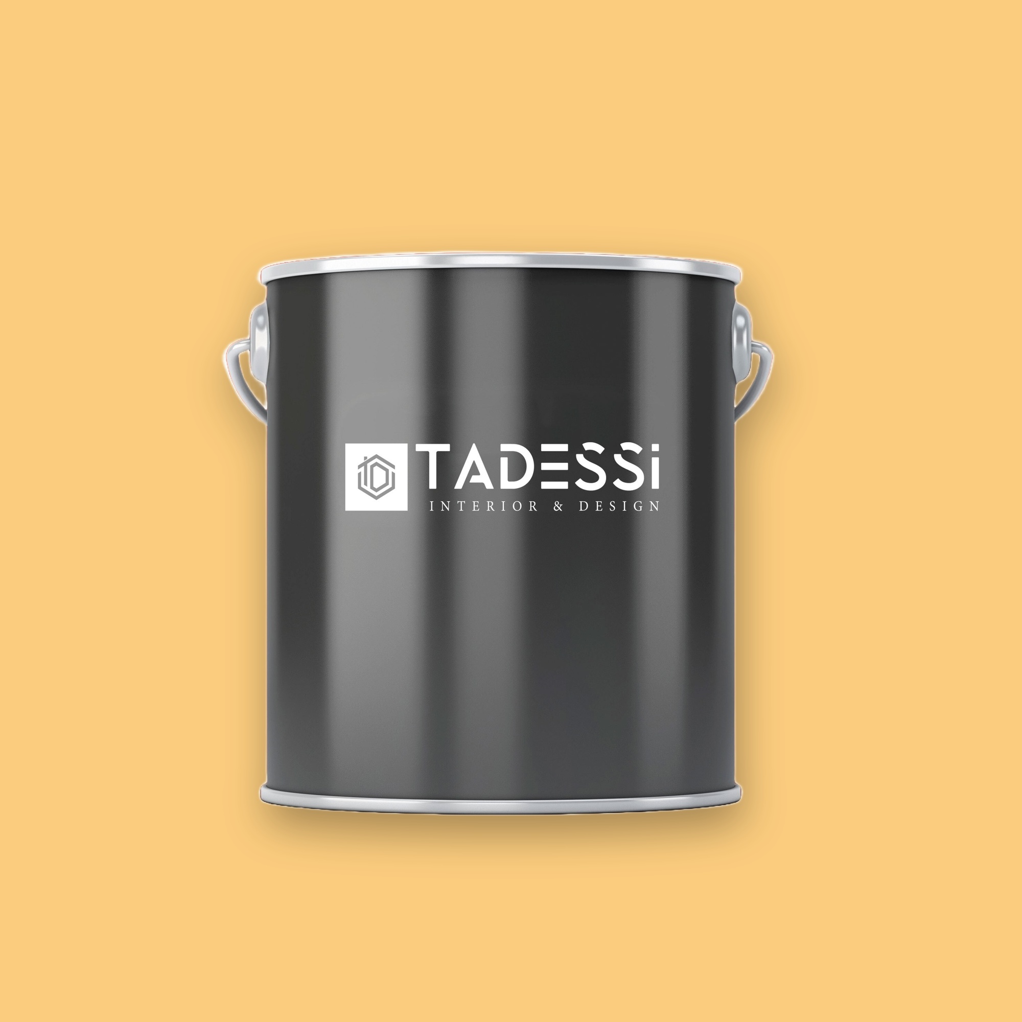 TADESSI Wall Select - Wandfarbe Gelb  - Strohgelb -  Hochwertige Innenfarbe  -  Intensive Farbkraft