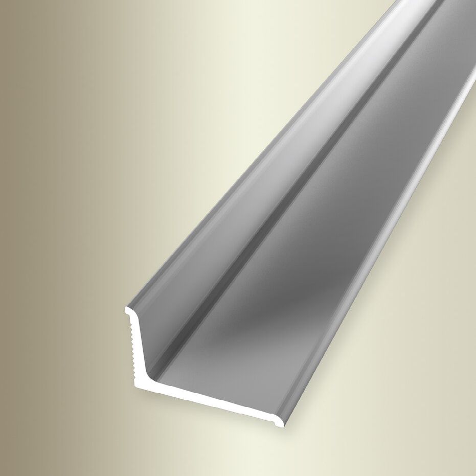 Küberit Einfass- & Abschlussprofile Höhe 12 mm Breite 18 mm Länge 2700 mm Alu eloxiert