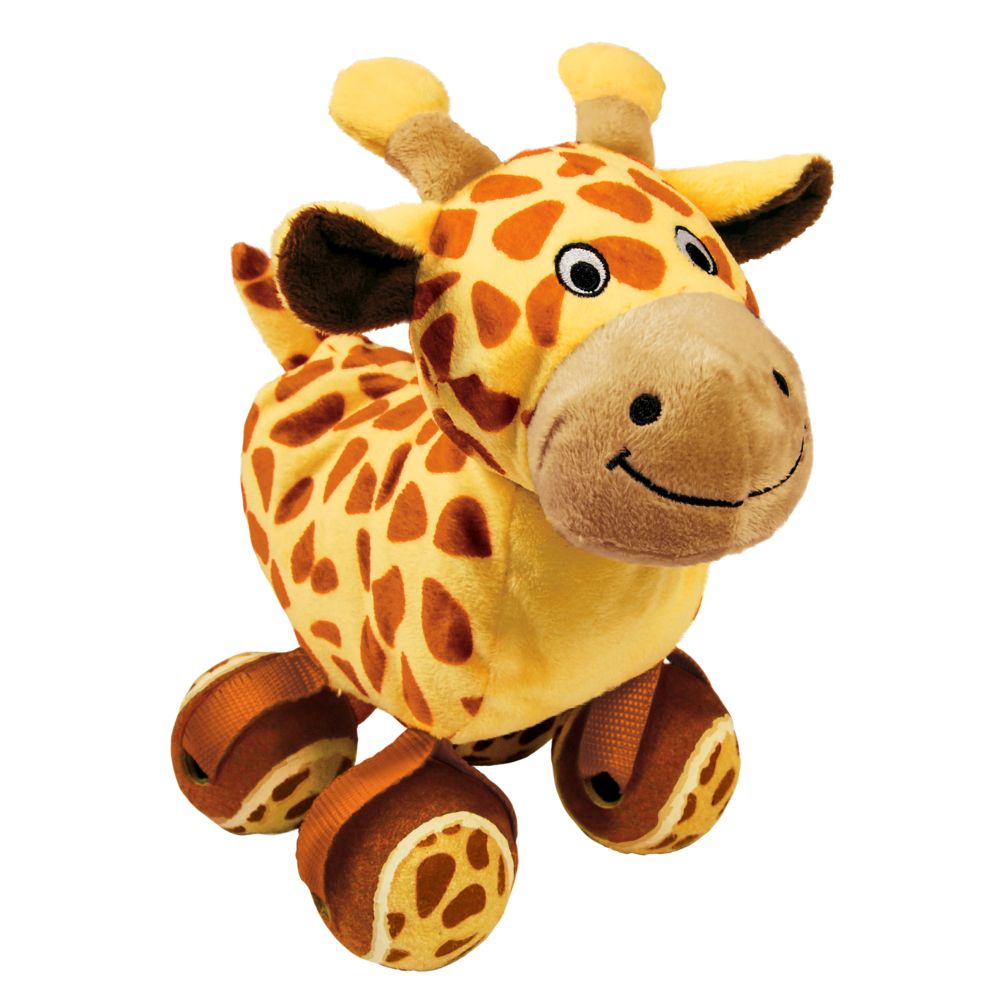 Hundespielzeug | Giraffe | besonders langer Spielspaß | Maße:15 x 6 cm