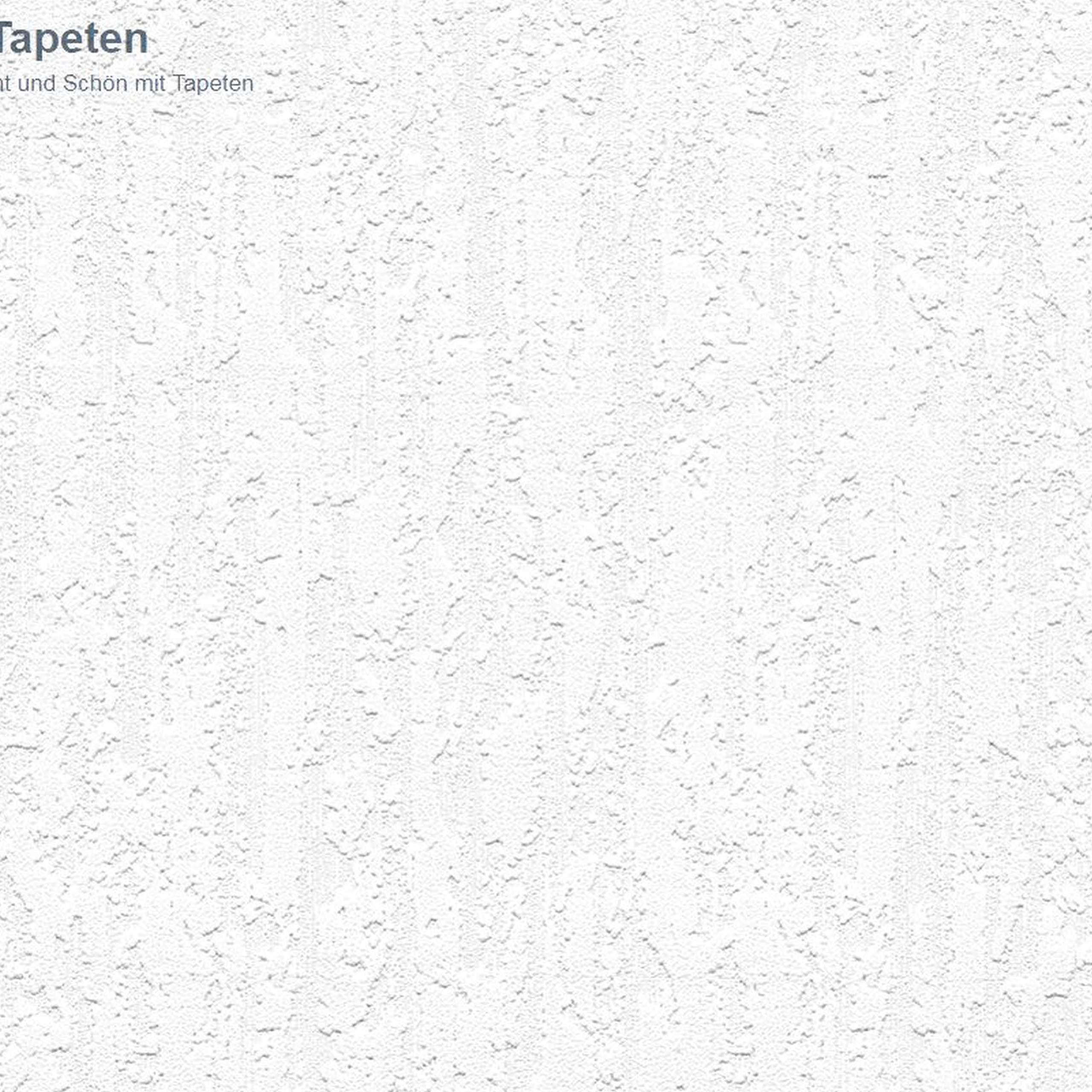 A.S. Creation Simply White 4 | 240910 | Papiertapete Einfarbig | 0.53 m x 10.05 m | Weiß
