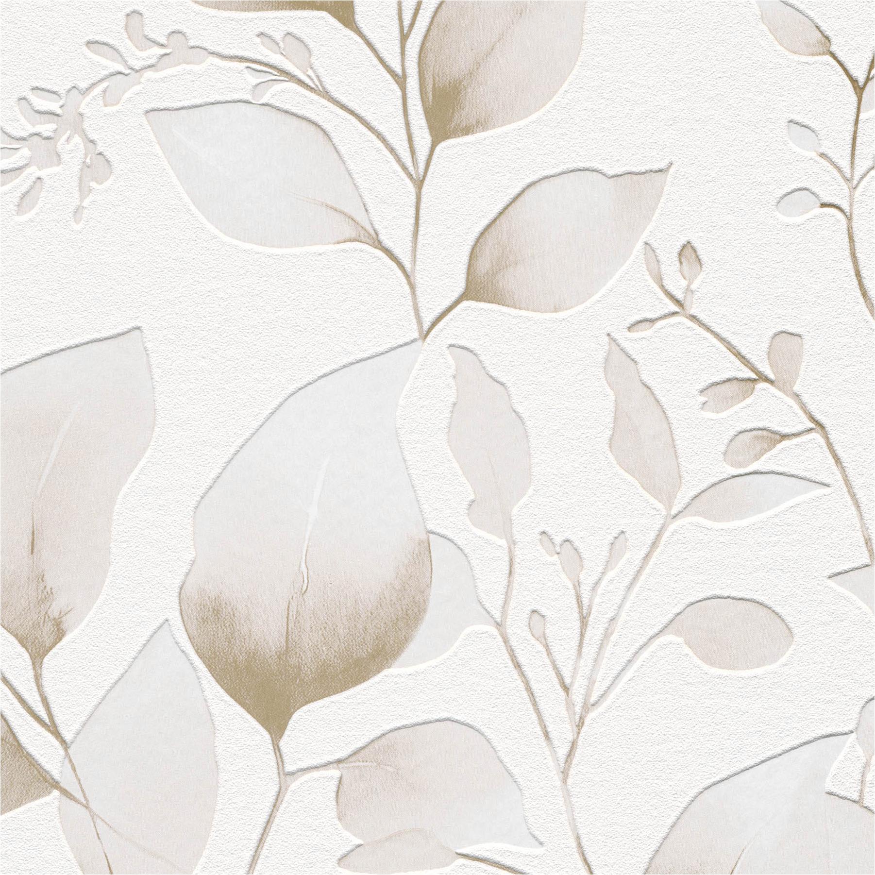 Vliestapete 10577-11 Bl tter Floral Beige Modern Balance Erismann