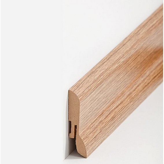 Sockelleisten "München" - Eiche dunkel (MDF foliert - 722.66)