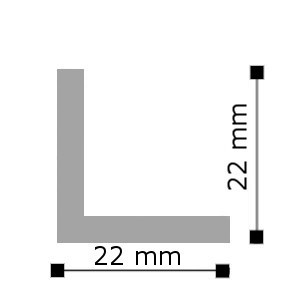 Winkelprofil Cuneo Querschnitt