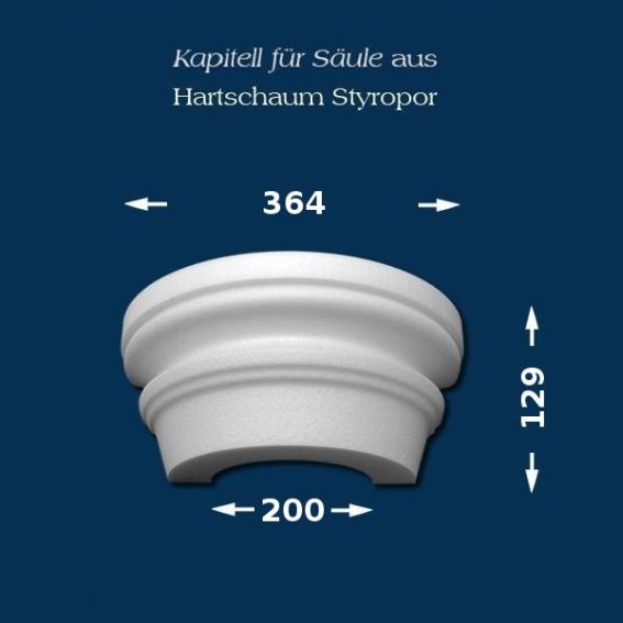 Säulenkapitell "Wiesemann SK8-2" - unbeschichtet