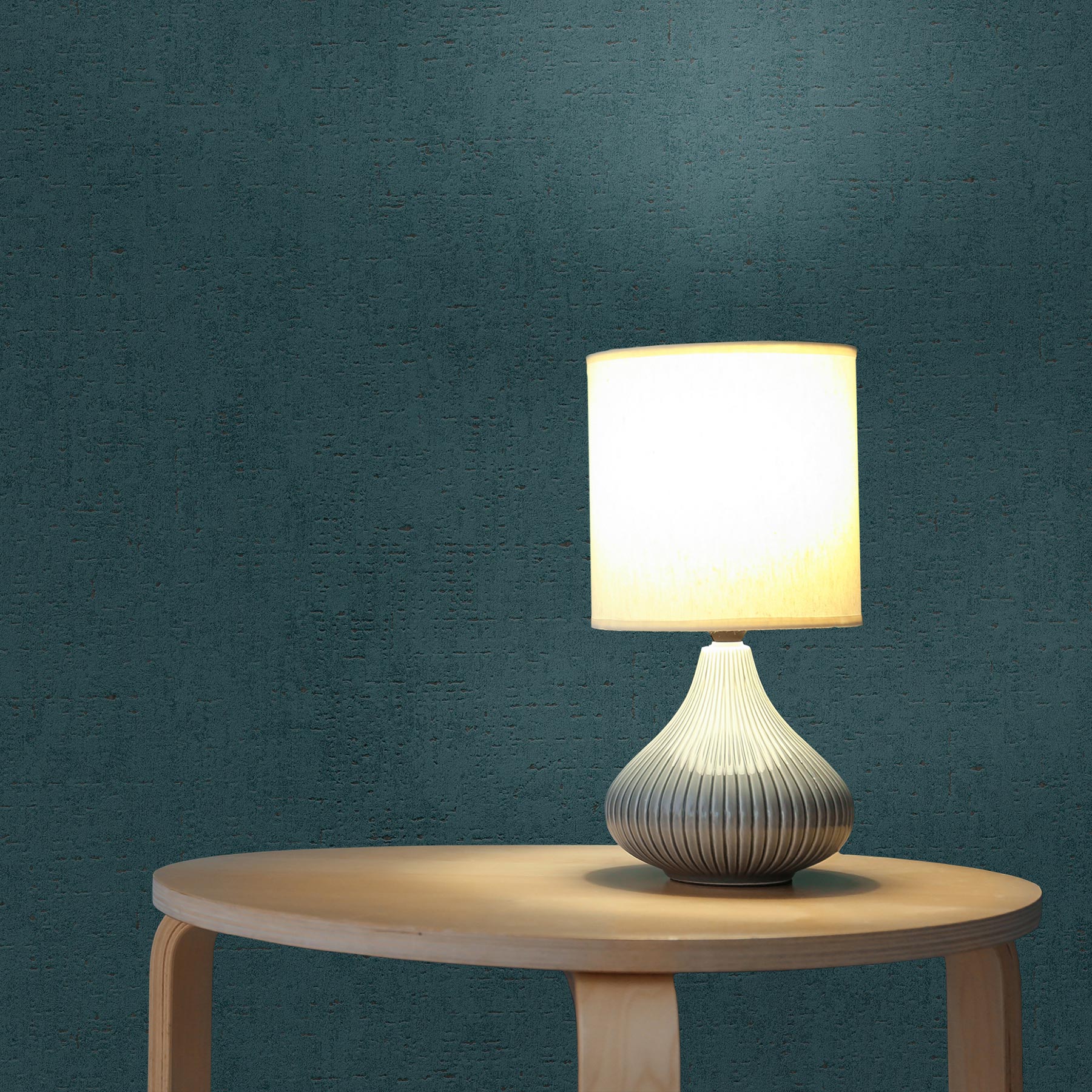 Tapete Uni M1-No.3305 Vliestapete Blau Tapete Einfarbig Unitapete