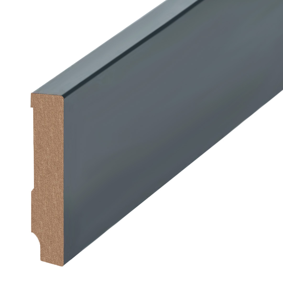 Plinthe MDF de qualité - couleur : noir (16 x 80 x 2500 mm) 721.1680.39 PROVISTON