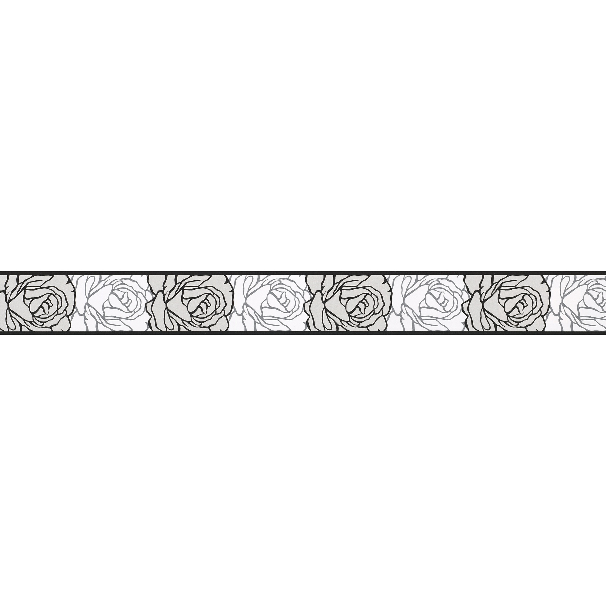 A.S. Creation | Stick Ups | 905024 | Vliesbordüre | Borte | 0.05 x 5 m | Grau