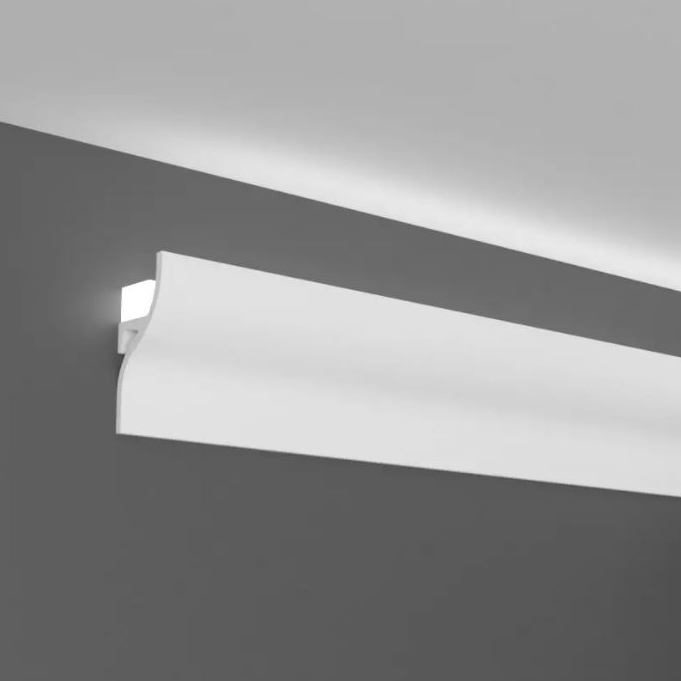 Elite Decor Außenwinkel Stuckleiste Grand Decor 52 mm x 24 mm Polymer KH906 Zierleiste