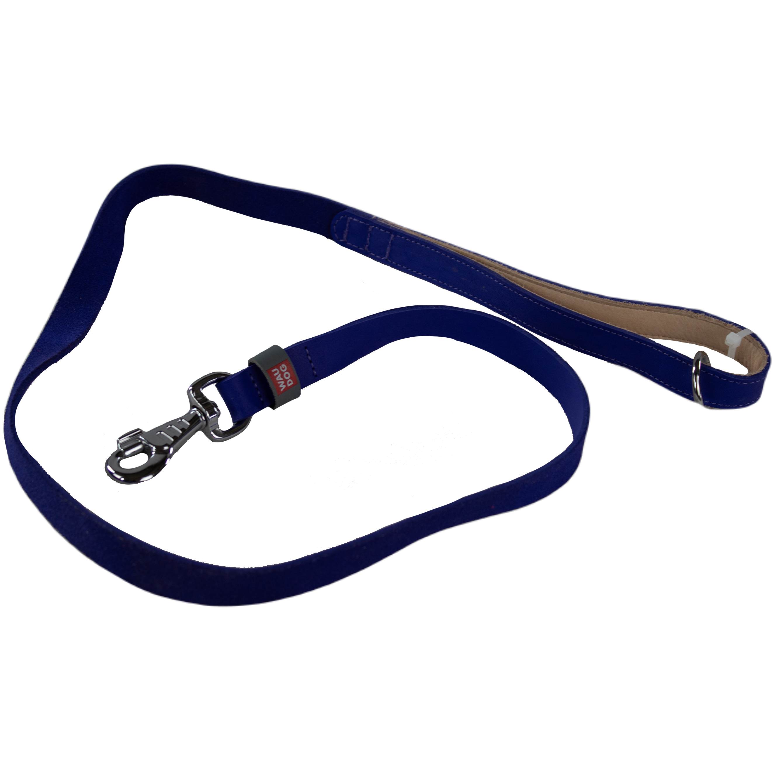 WAUDOG | Hundeleine Classic Leather | Lederleine | Führleine | Robust | 122 cm | versch. Farben