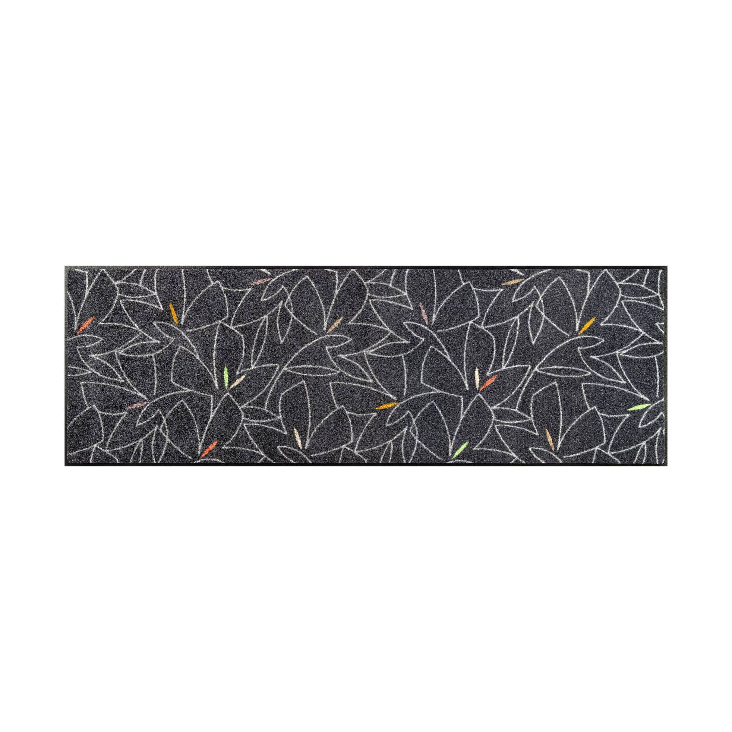 Fußmatte Strukturspiel Schmutzfangmatte waschbar verschiedene Größen Floornovo Trend Design