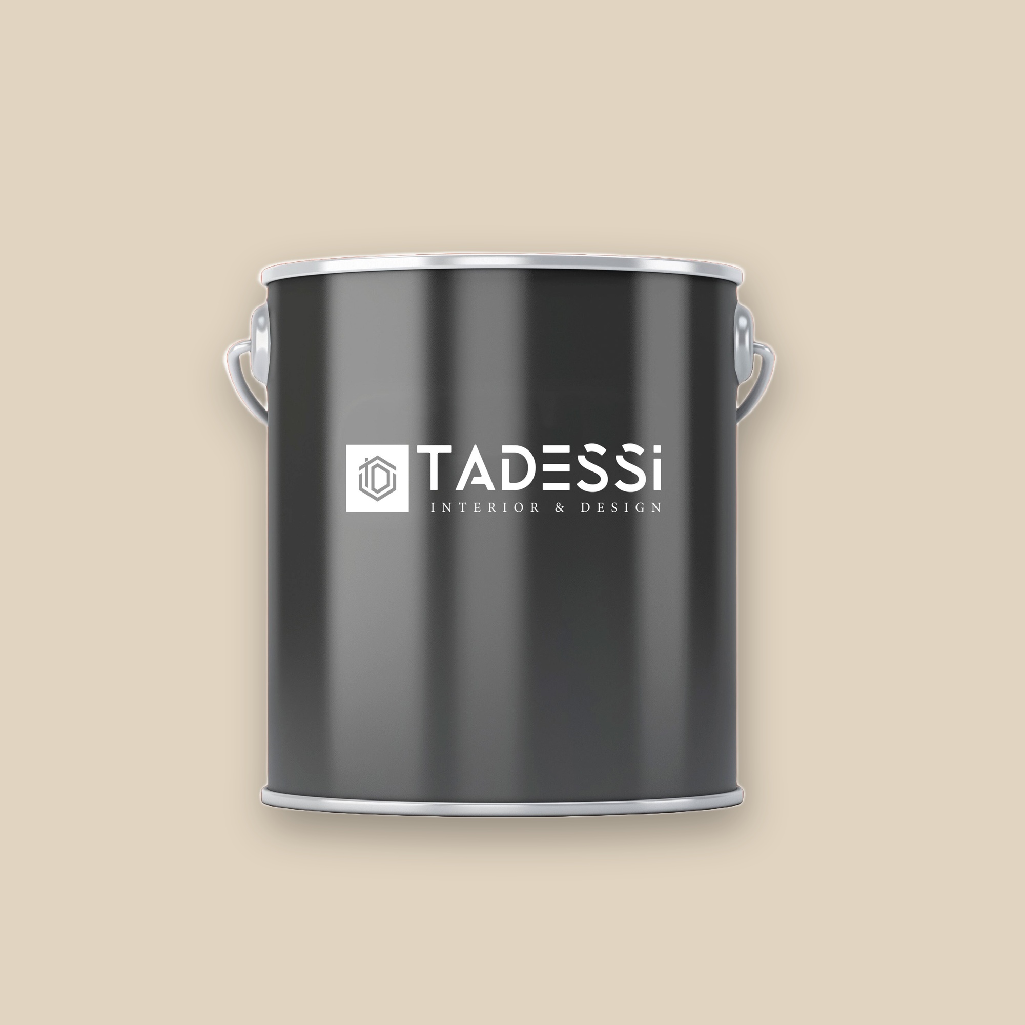 TADESSI Wall Select - Wandfarbe Beige  - Karamell -  Hochwertige Innenfarbe  -  Intensive Farbkraft