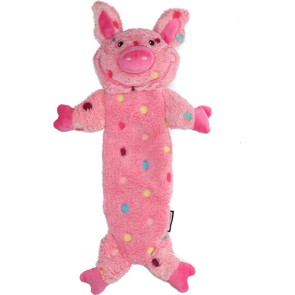Hunde Spielzeug | Low mit Knister und Quietschgeräuschen |Schwein | Länge:40 cm