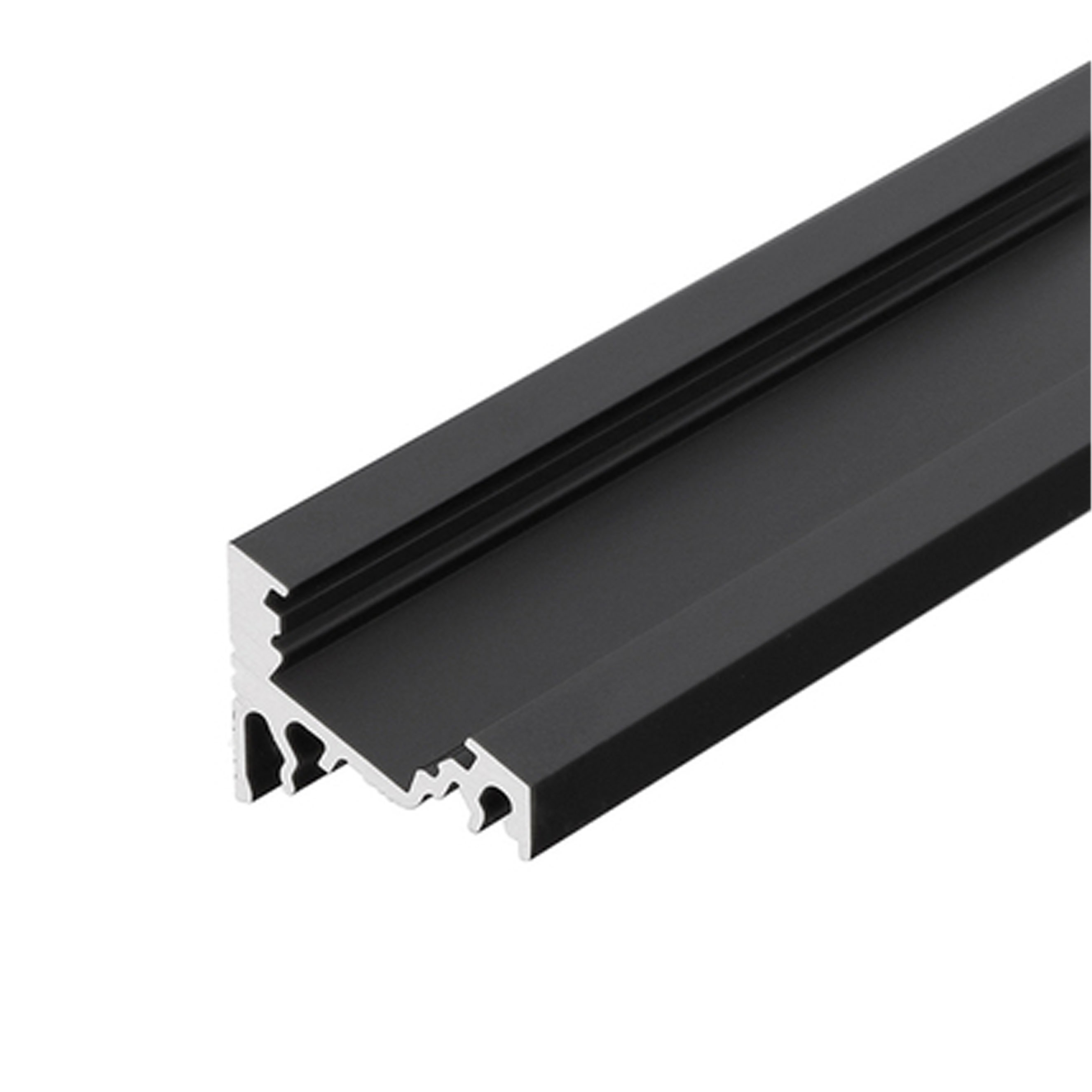 LED Alu Profil "Resiga" 24 x 19,4 x 2000 mm Aluminium LED Profil für LED Beleuchtung