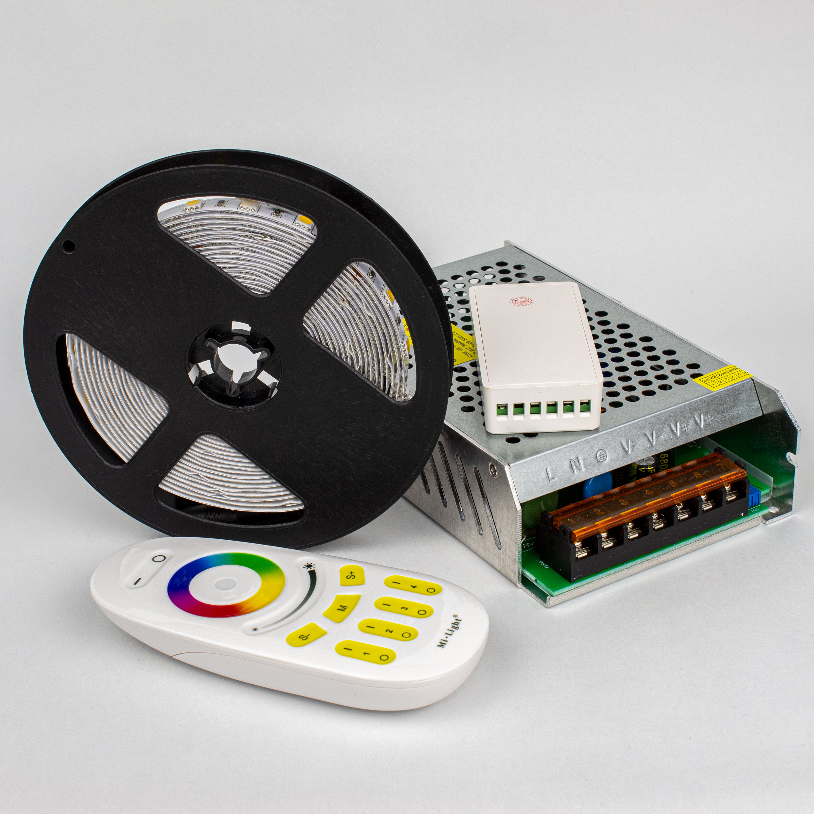 Kit LED RGB pour éclairage indirect SMD5050 avec 60 LED par mètre - 5 - 20 mètres
