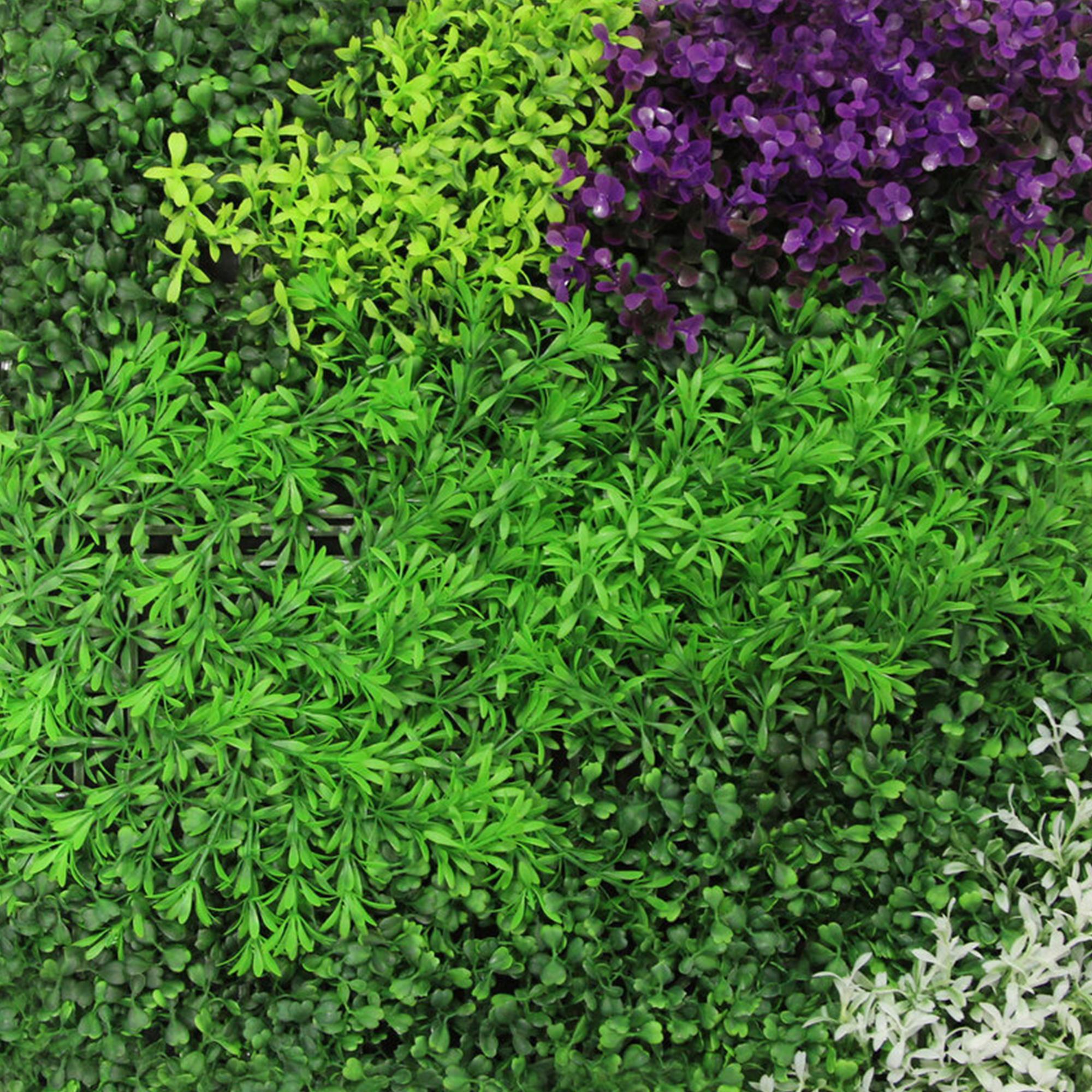 A.S. Creation Modular Wall Wandpaneel 520 x 520 x 40 mm Violet Mixed Flora Pflanzenwand