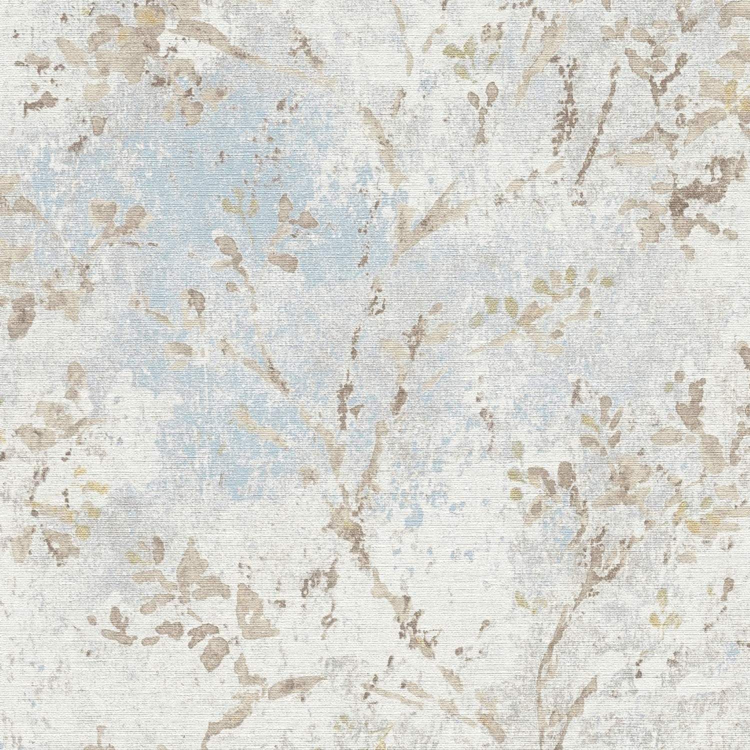 A.S. Creation | Stories of Life | 396502 | Vliestapete | Blumenoptik | 0.53 x 10.05 m | Blau