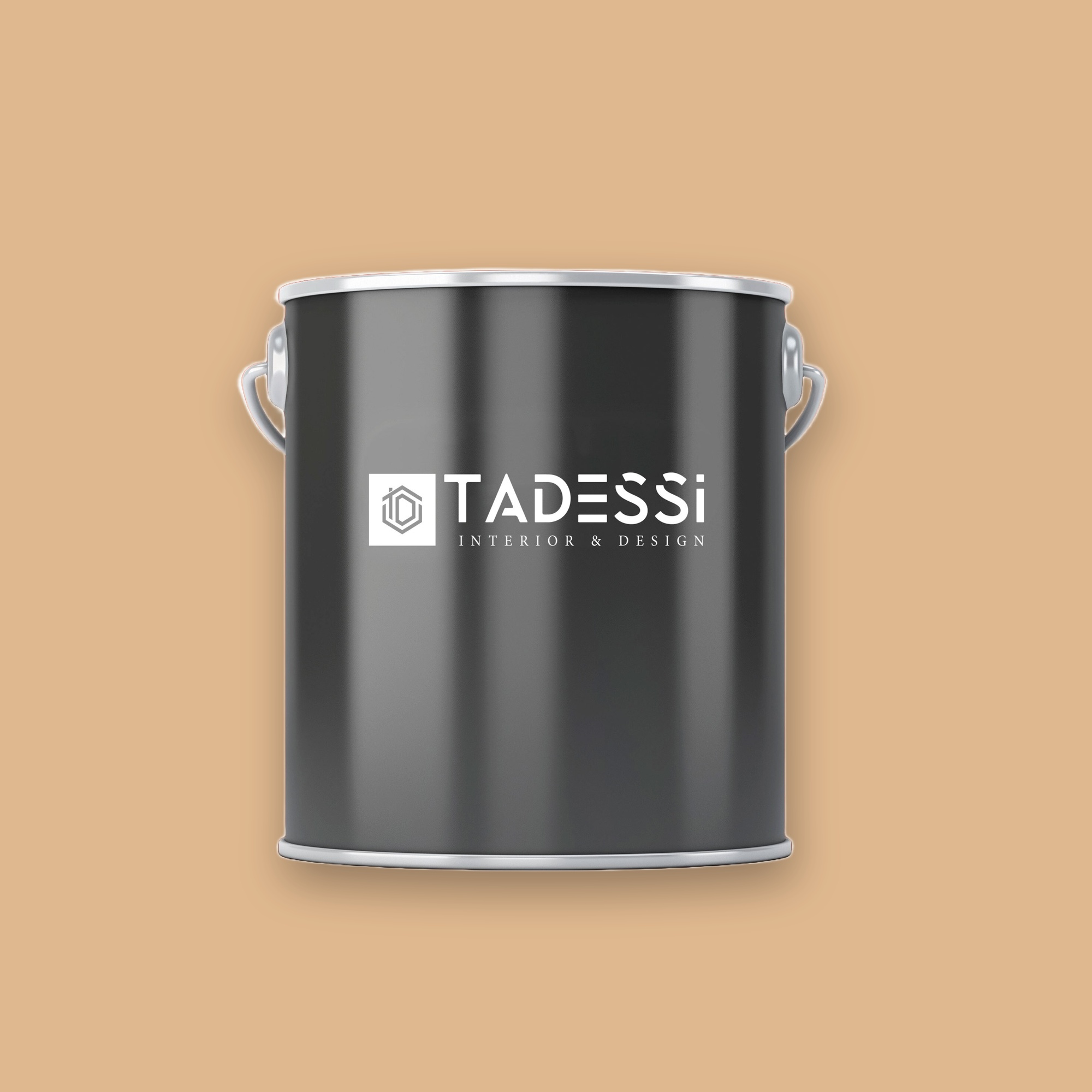 TADESSI Wall Select Wandfarbe Beige - Kamelbraun - Hochwertige Innenfarbe - Intensive Farbkraft