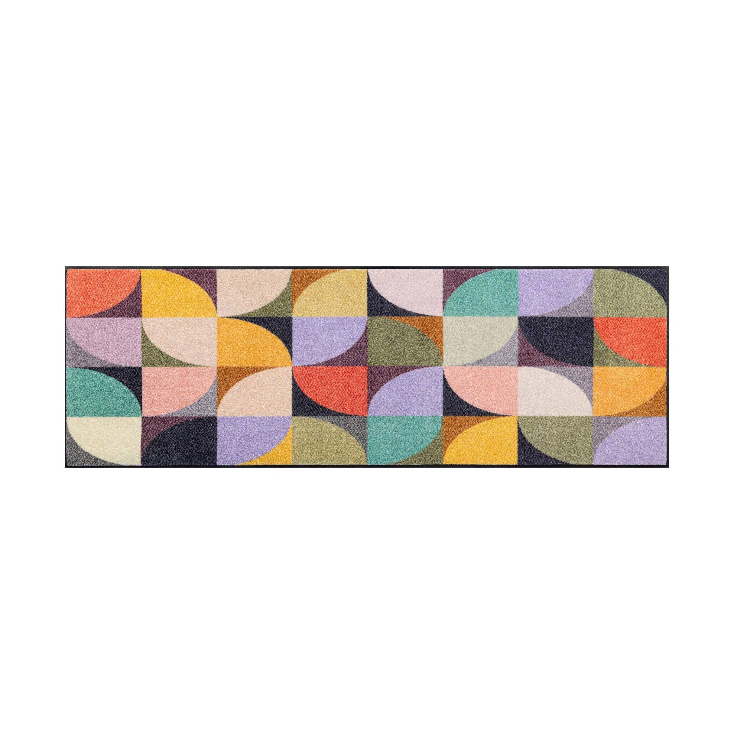 Paillasson Jeu de couleurs tapis de sol lavable Différentes tailles Floornovo Trend Design