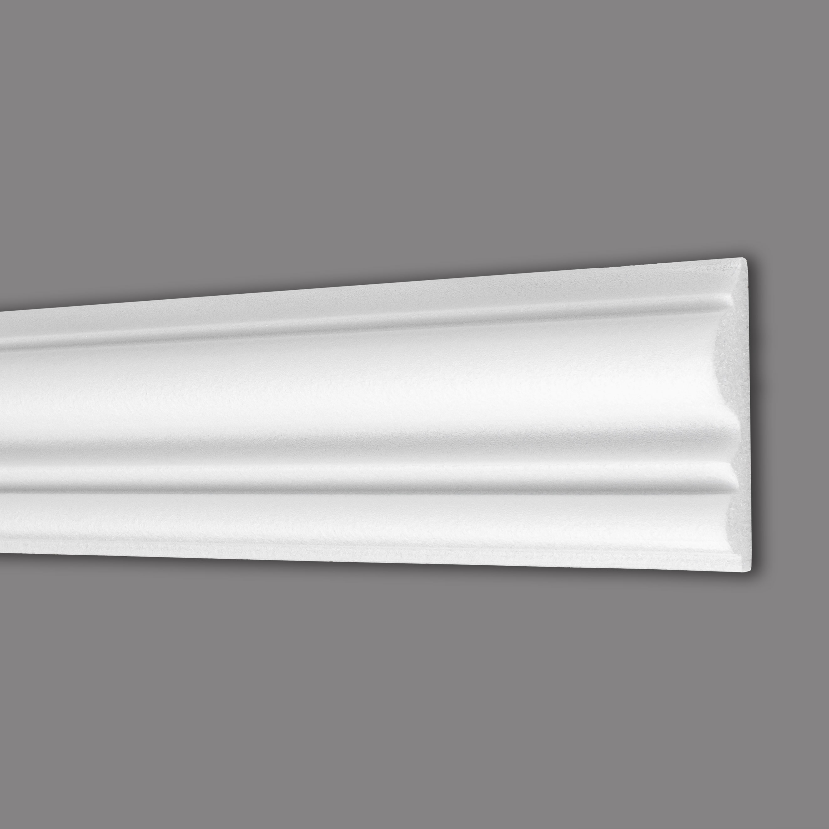 Wiesemann moulure Jakarta 51 polystyrène 21 x 79 x 2000 mm cimaise murale blanc
