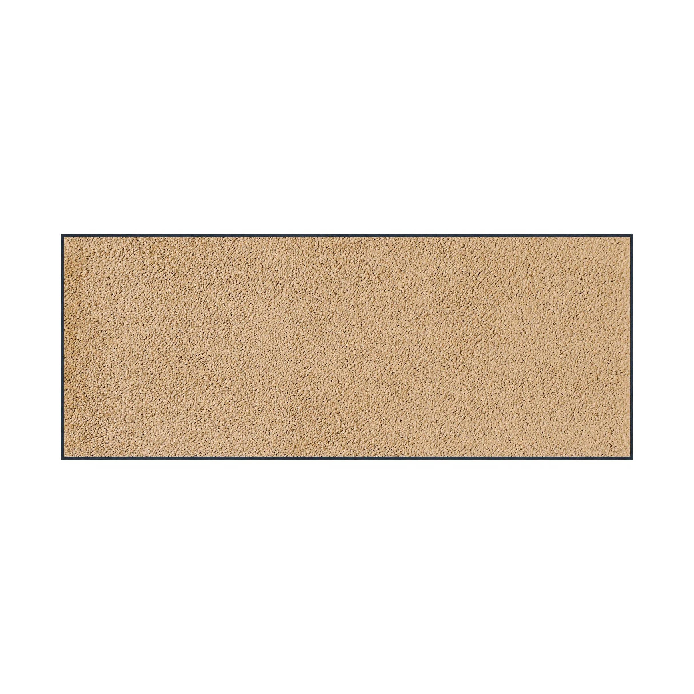 Fußmatte Sandmeer Schmutzfangmatte waschbar verschiedene Größen Floornovo Classic Decor & Uni Color