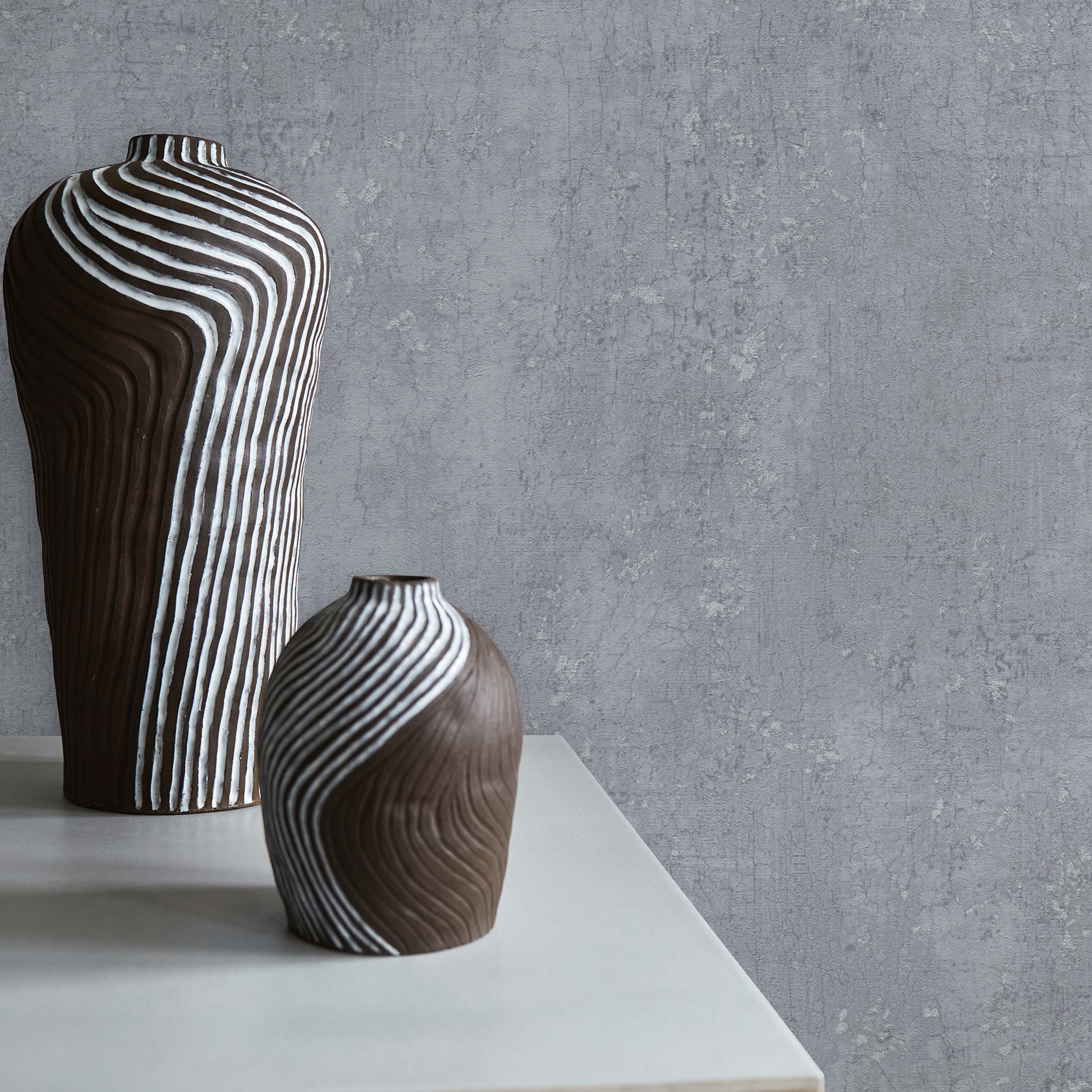 Tapete Beton Mio M1-No.584 Vliestapete Dunkelgrau Betonoptik Betonwand Modern