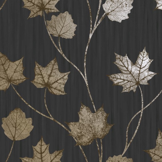 Holden Elements | 90402 | papier peint intissé nature | 0.53 m x 10.05 m | noir