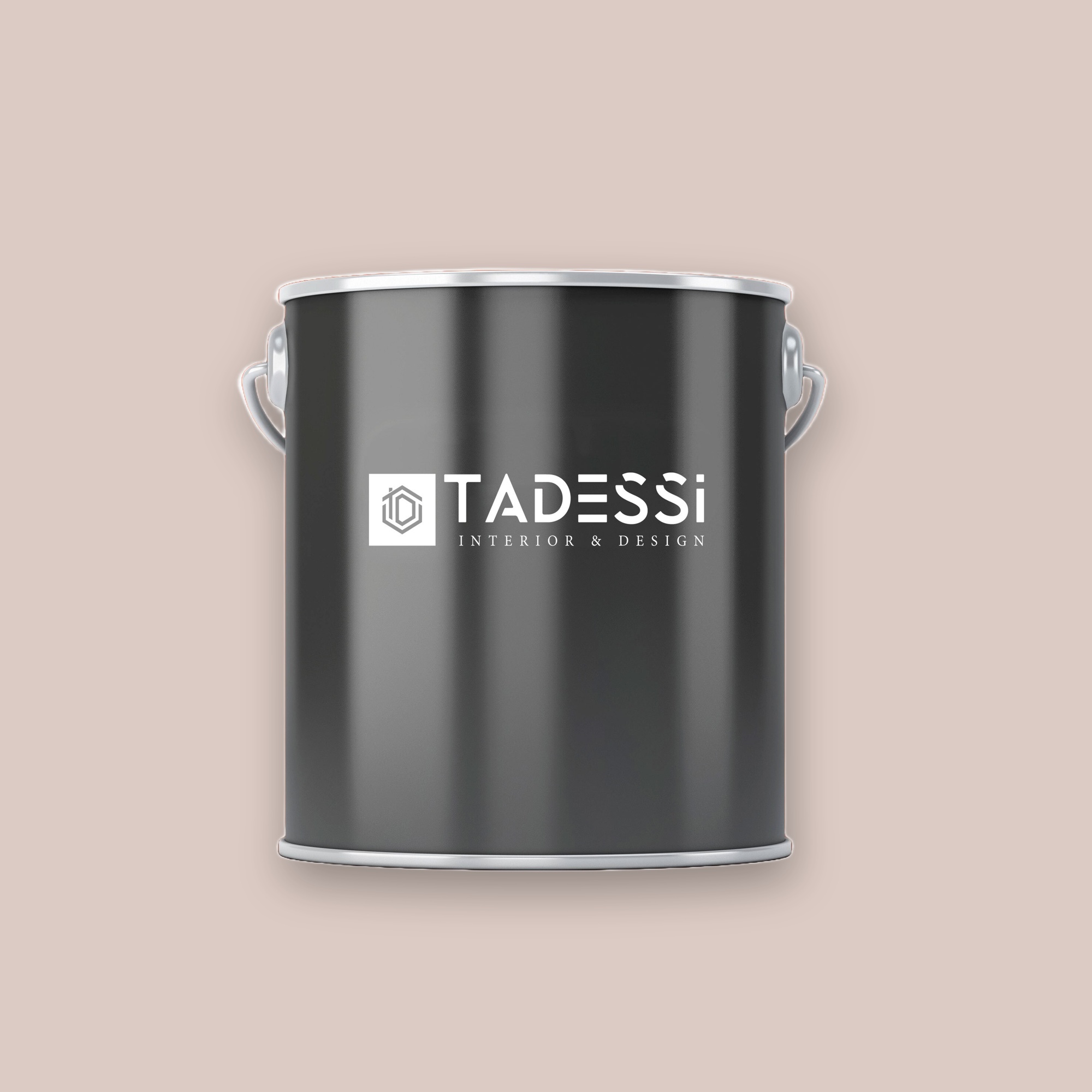 TADESSI Wall Select - Pintura de pared Beige - Rojo Cobre - Pintura de interior de alta calidad - Color intenso