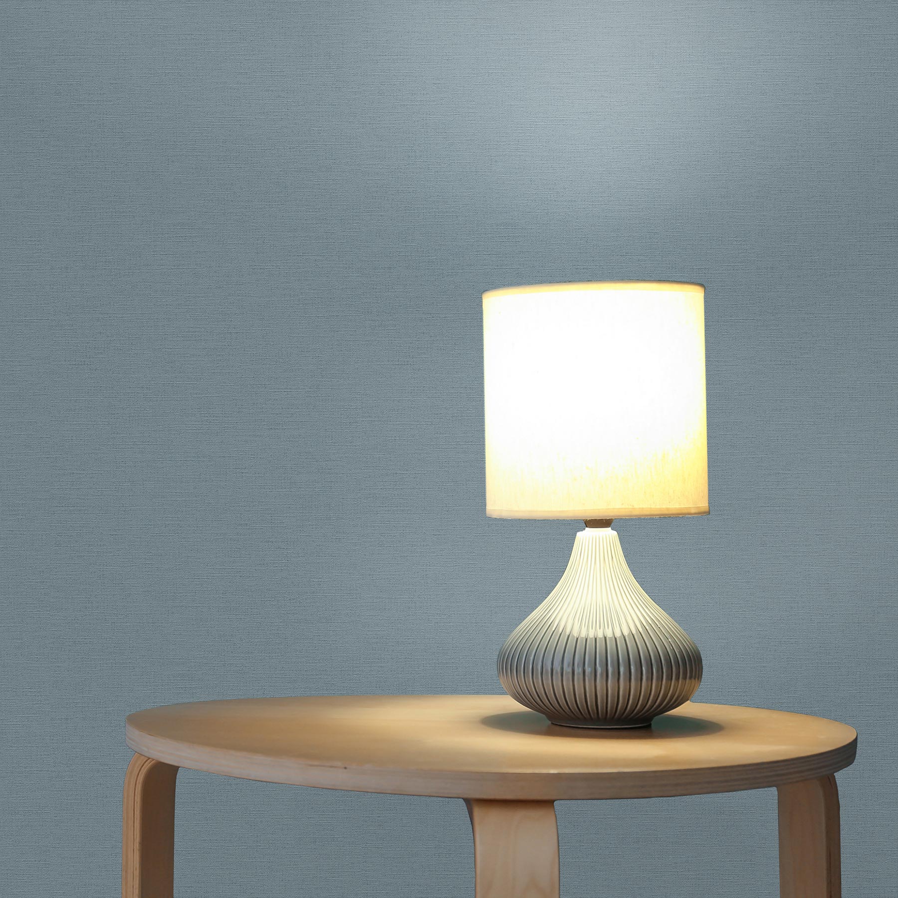 Tapete Uni M1-No.2208 Vliestapete Blau Tapete Einfarbig Unitapete