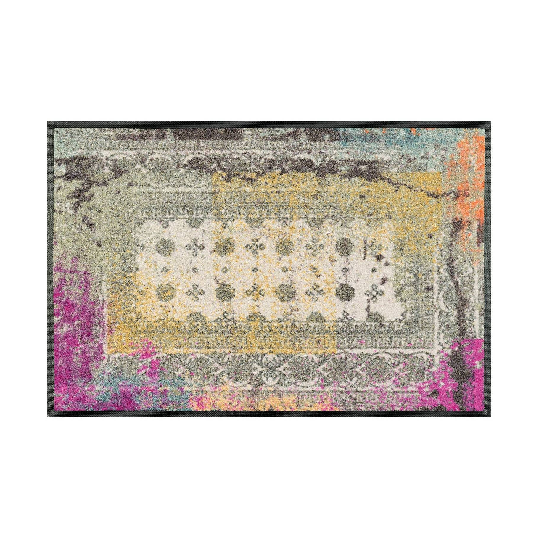 Paillasson Souffle de rose tapis de sol lavable Différentes tailles Floornovo Trend Design