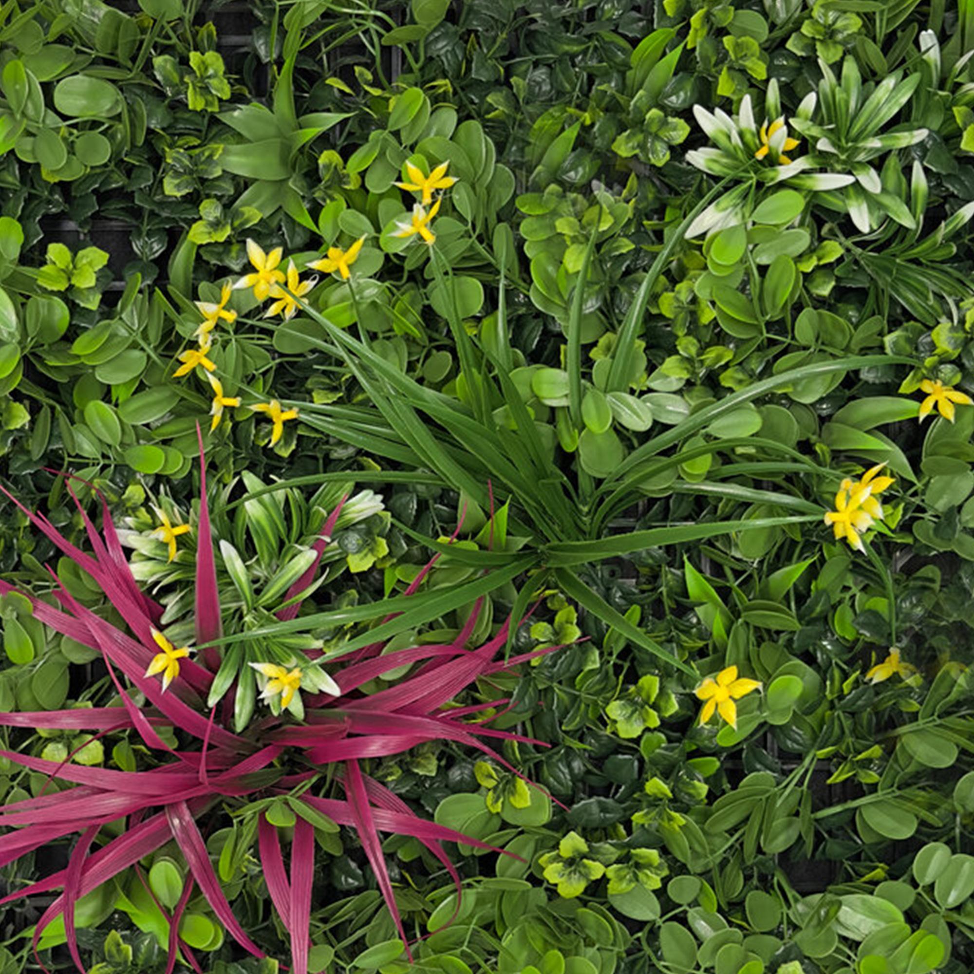 A.S. Creation Modular Wall Wandpaneel 520 x 520 x 60 mm Pure Jungle Mixed Flora Pflanzenwand
