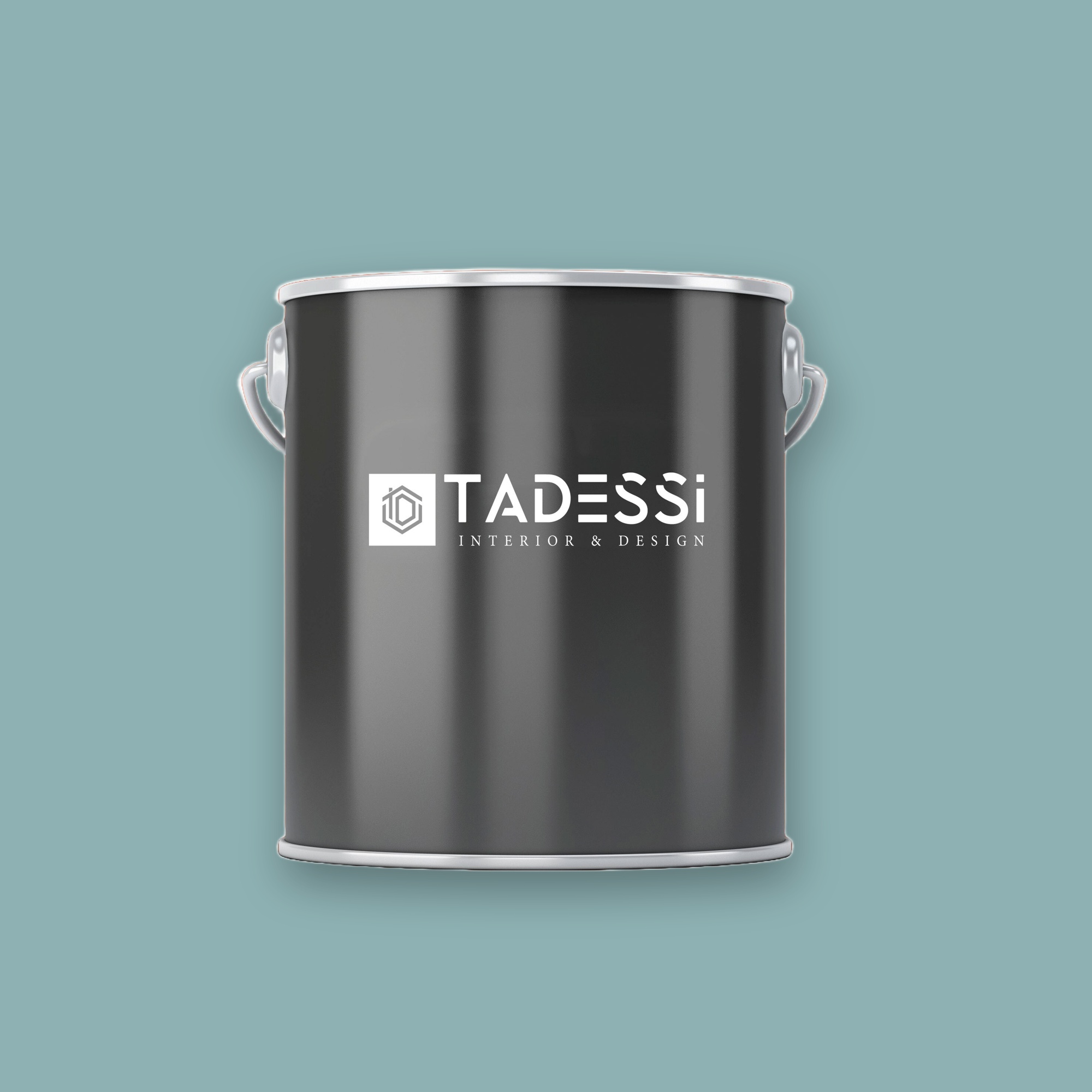 TADESSI Wall Select - Wandfarbe Blau  - Laugenblau -  Hochwertige Innenfarbe  -  Intensive Farbkraft