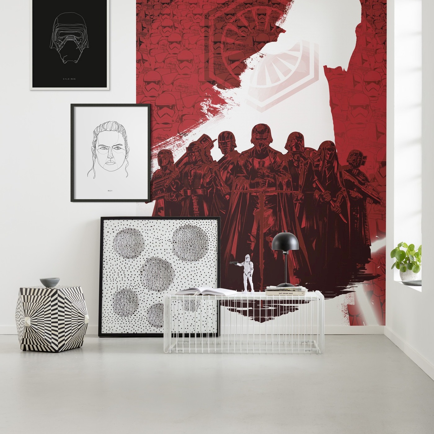 Komar Fototapete Star Wars Supreme Leader 280 x 200 cm Vlies Supreme Leader Kampf Stormtrooper-Armee