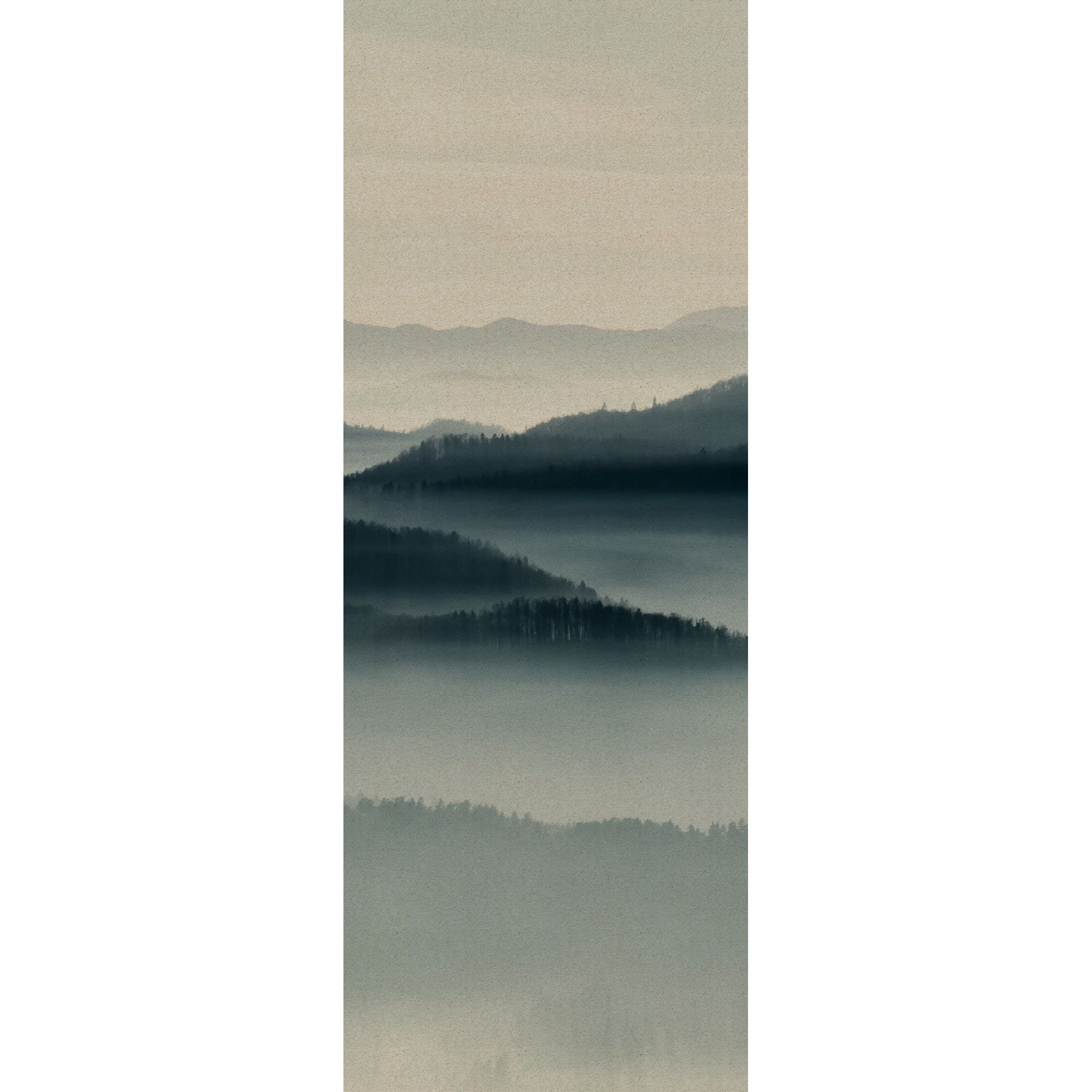 Tadessi Fototapete Landschaft M1-No.60847 Digitaldruck Tapete Blau Beige - Berge