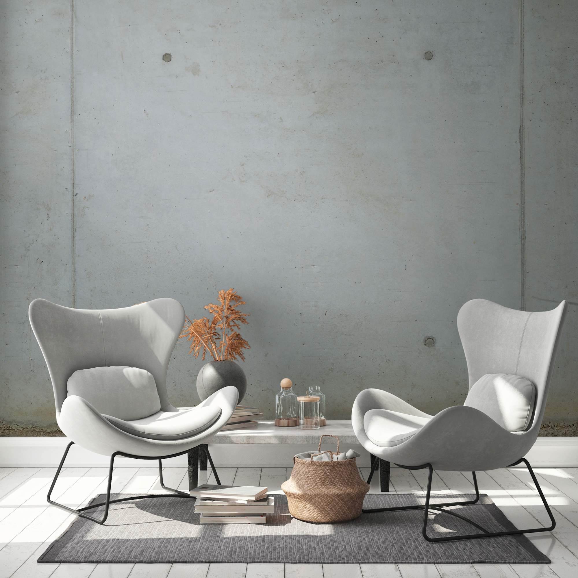 A.S. Creation Papiers peints photo The Wall II 392251 Un motif par rouleau Effet Béton gris