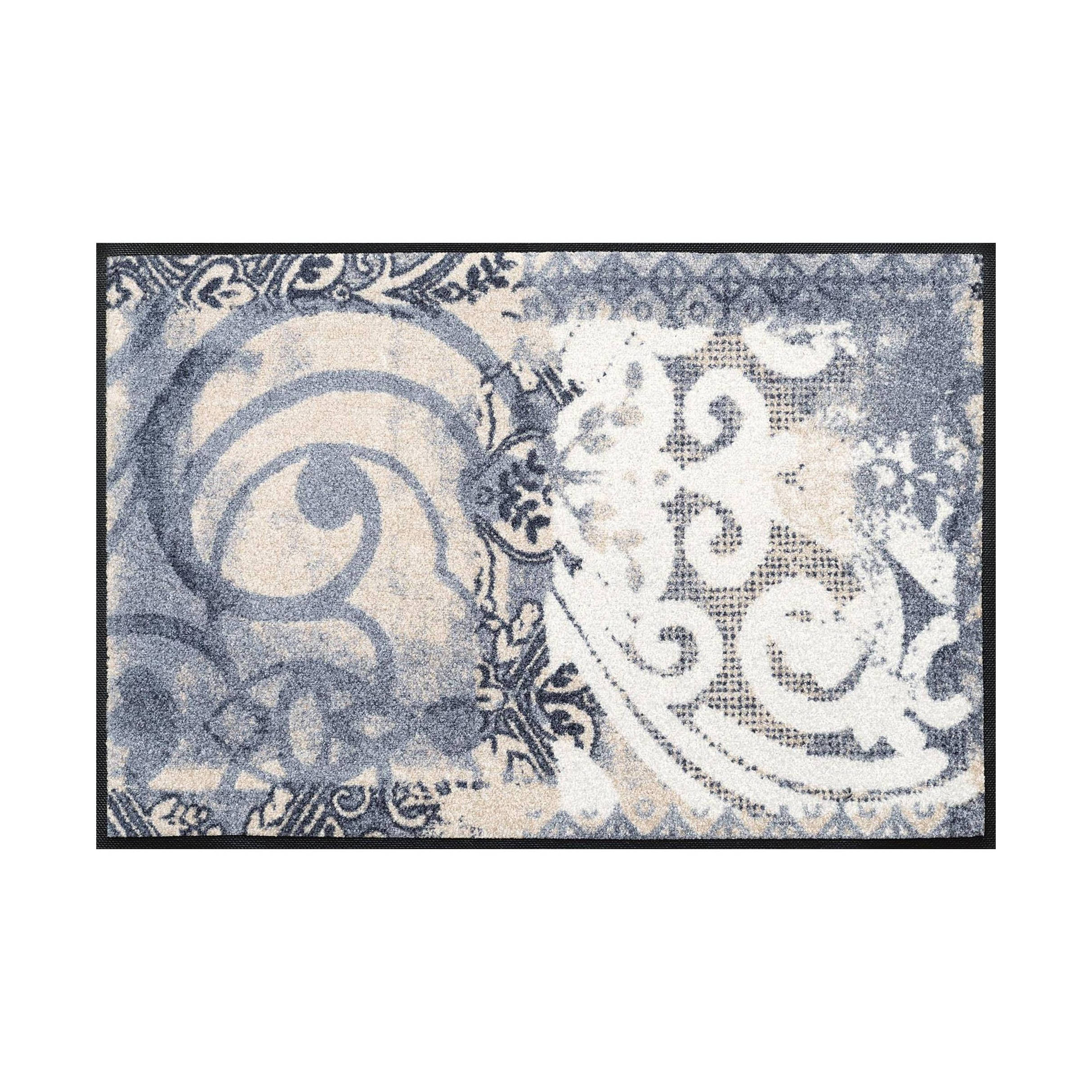 Fußmatte Ornamentezauber Schmutzfangmatte waschbar verschiedene Größen Floornovo Trend Design