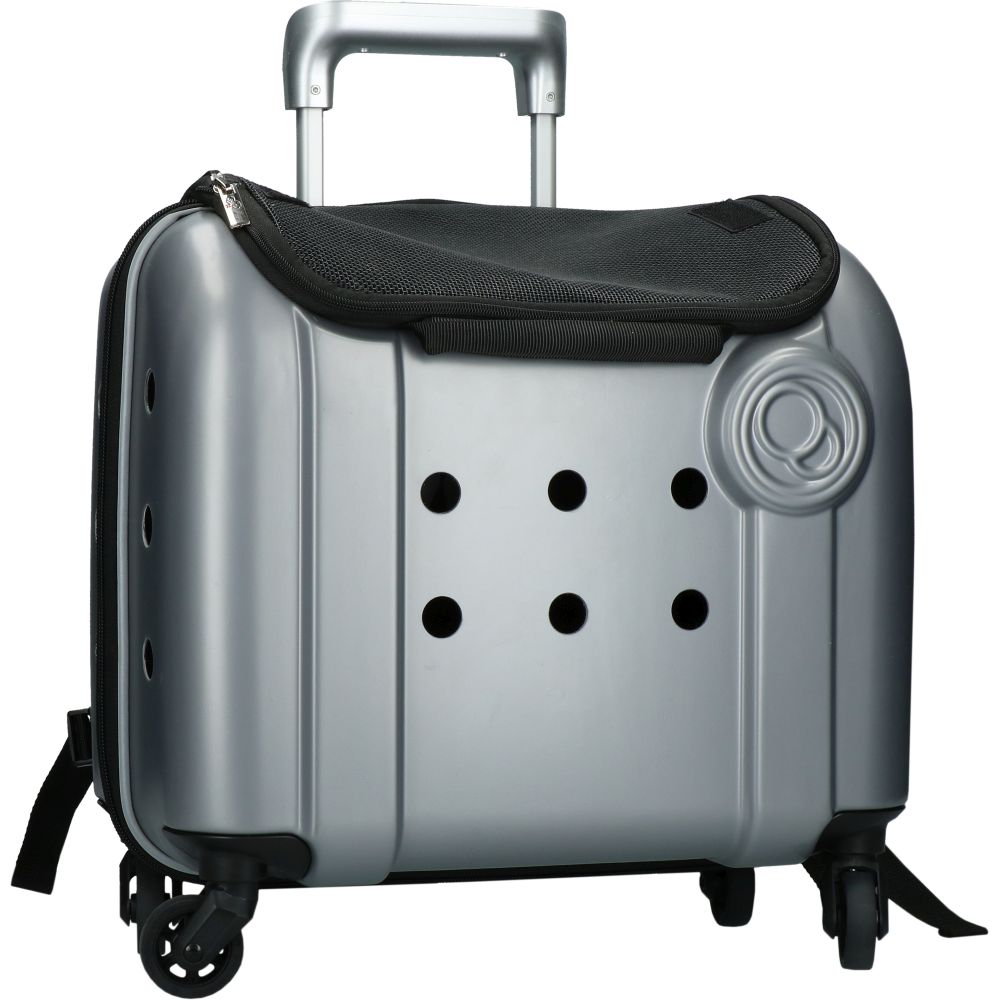 Compaws | Hunde Handkarren | Trolley London Grau | Maße:40 x 25 x 310 mm