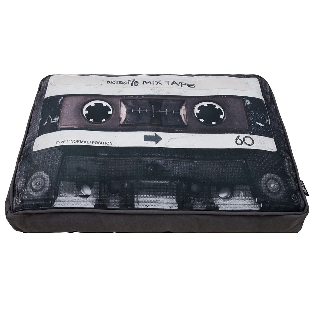Hundekissen | MIXTAPE Pillow | 100 x 70 x 12 | versch. Farben