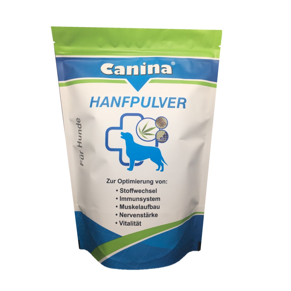 Canina | Hanf Pulver | Leistung Immunsystem | Darm Verdauung | unterstützt Muskelaufbau